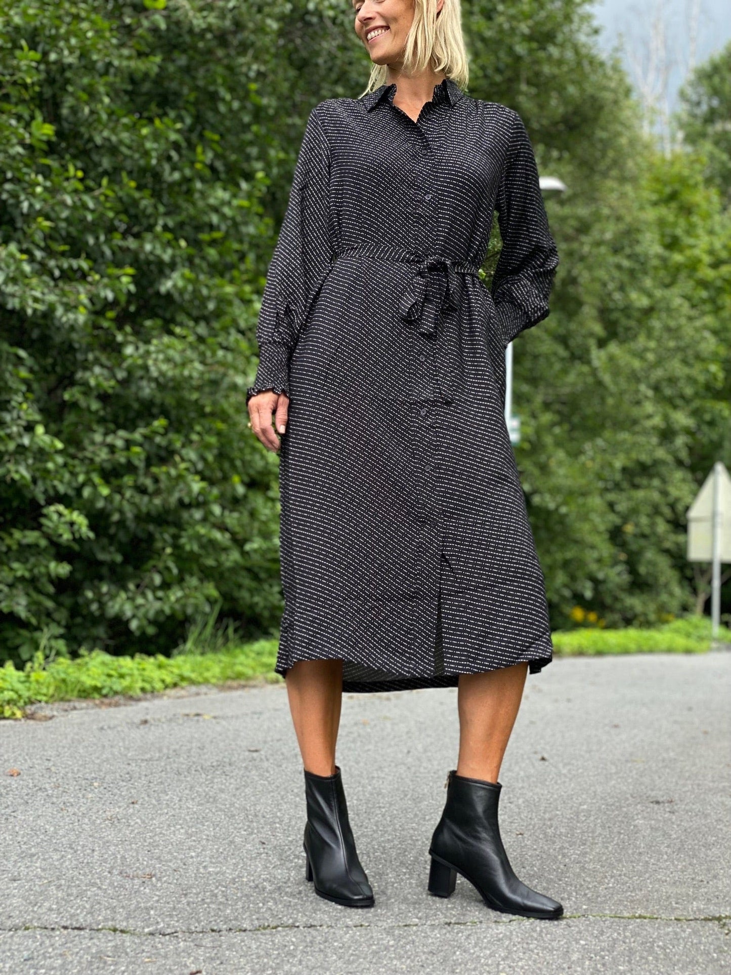 Sapatos Kjoler Dalton 1 dress, sort