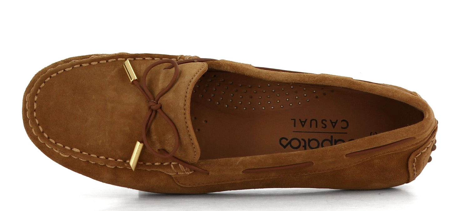 Sapatos Mokkasiner Ally mokkasin | Cognac
