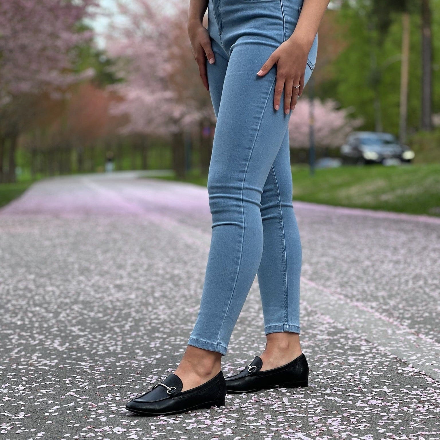 Sapatos Mokkasiner Amber mokkasin | Sort