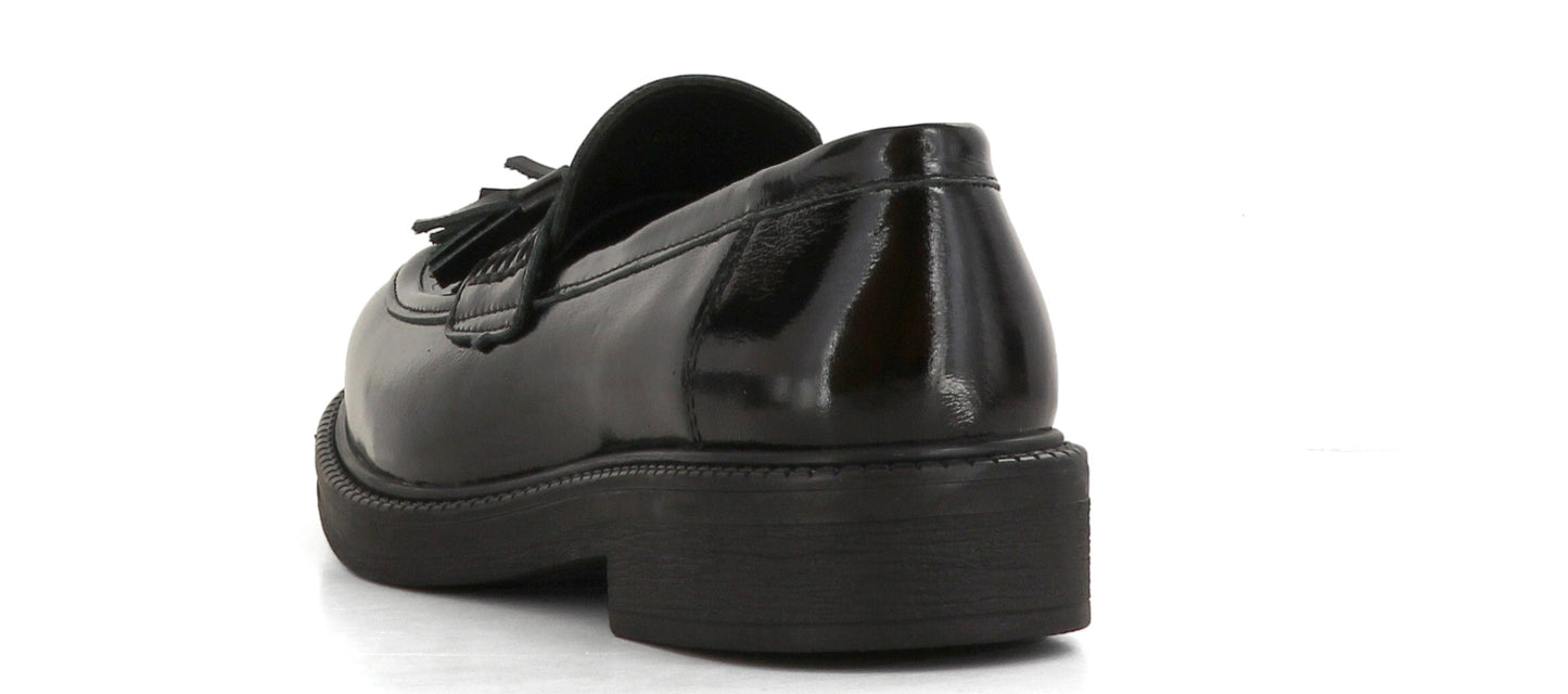 Sapatos Mokkasiner Anna mokkasin | Sort lakk