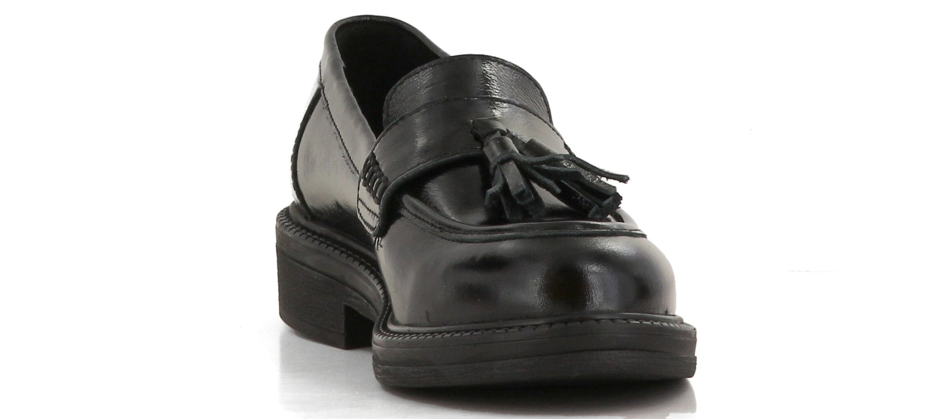 Sapatos Mokkasiner Anna mokkasin | Sort lakk