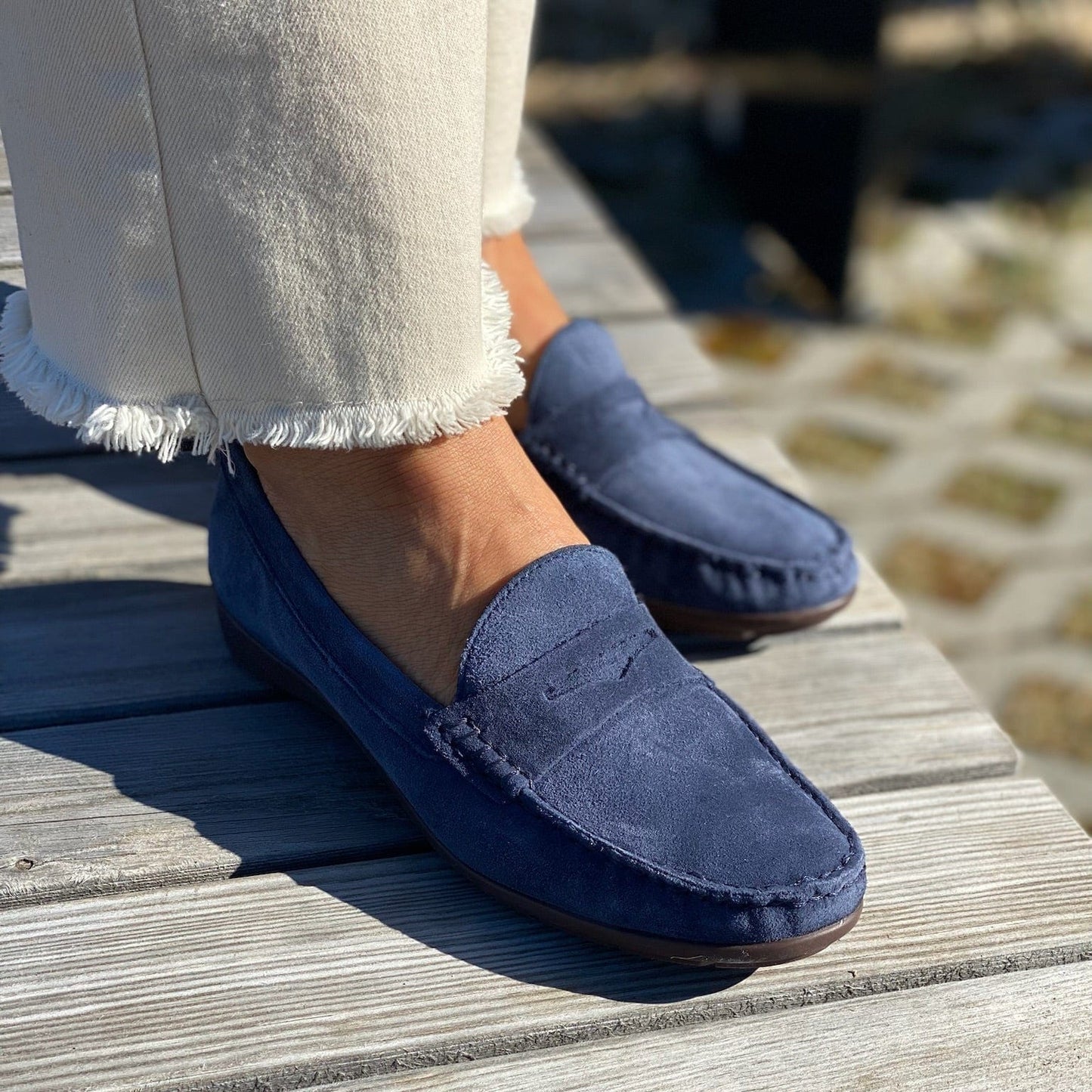 Sapatos Mokkasiner Natalia mokkasin | Blå