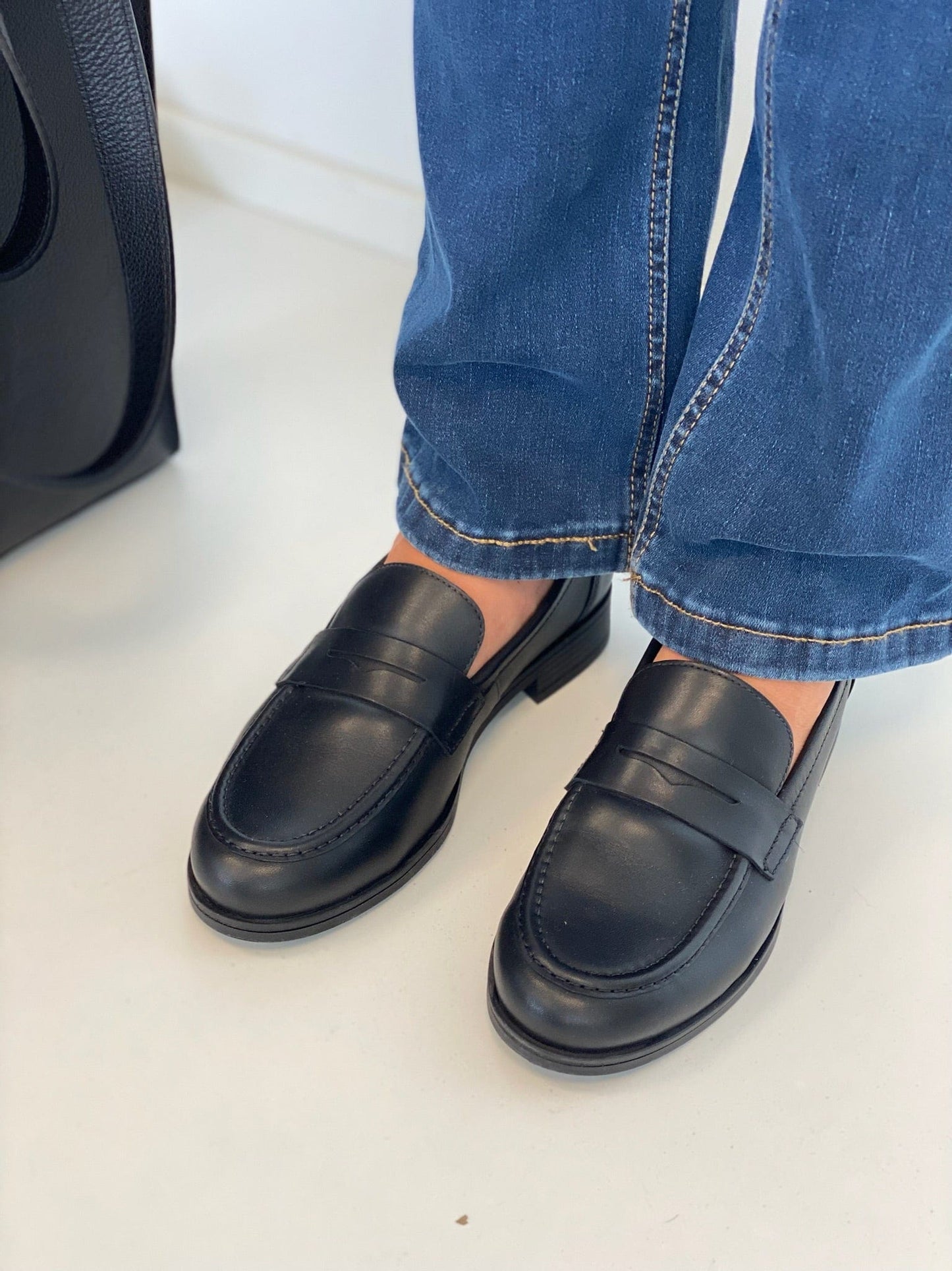 Sapatos Mokkasiner Polly mokkasin sort