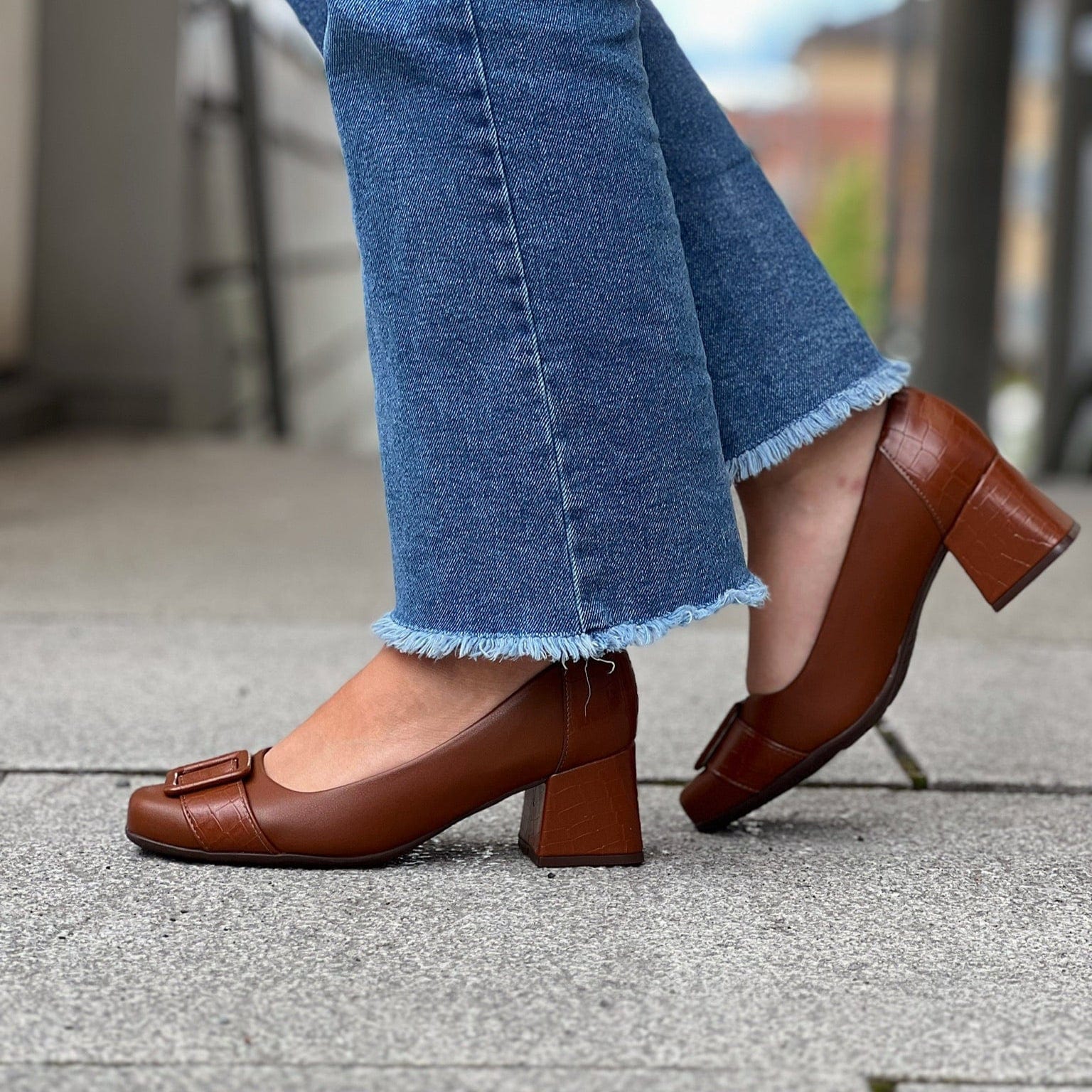 Sapatos Pumps Estela pumps | Cognac