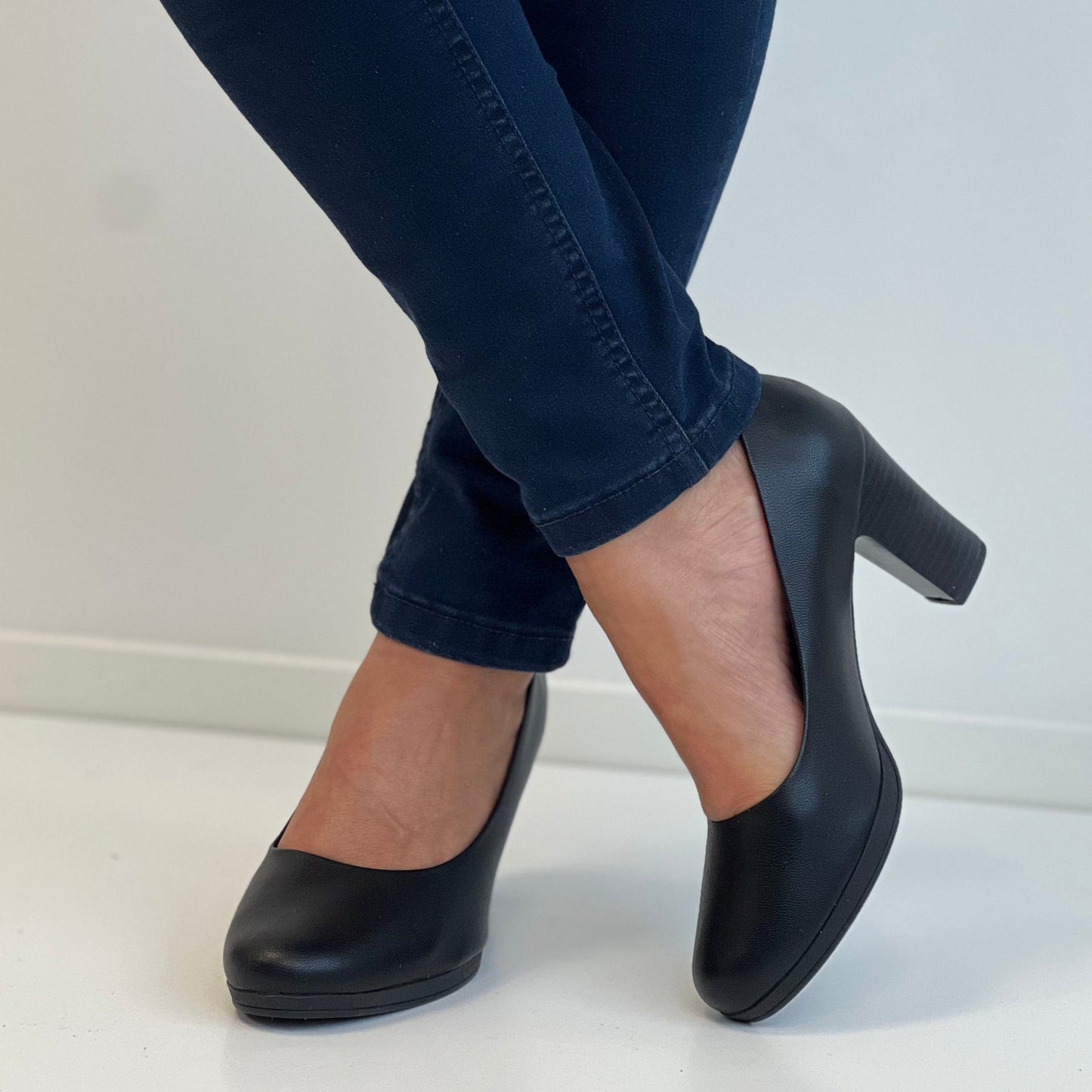 Sapatos Pumps Klassisk pumps, høy hæl Sort