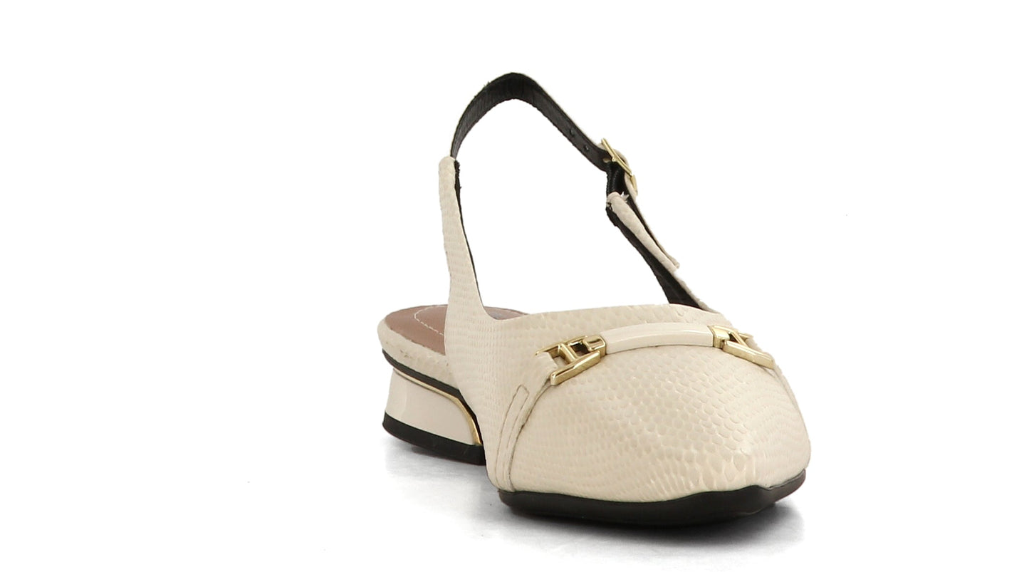 Sapatos Pumps Silvia slingback | Offwhite
