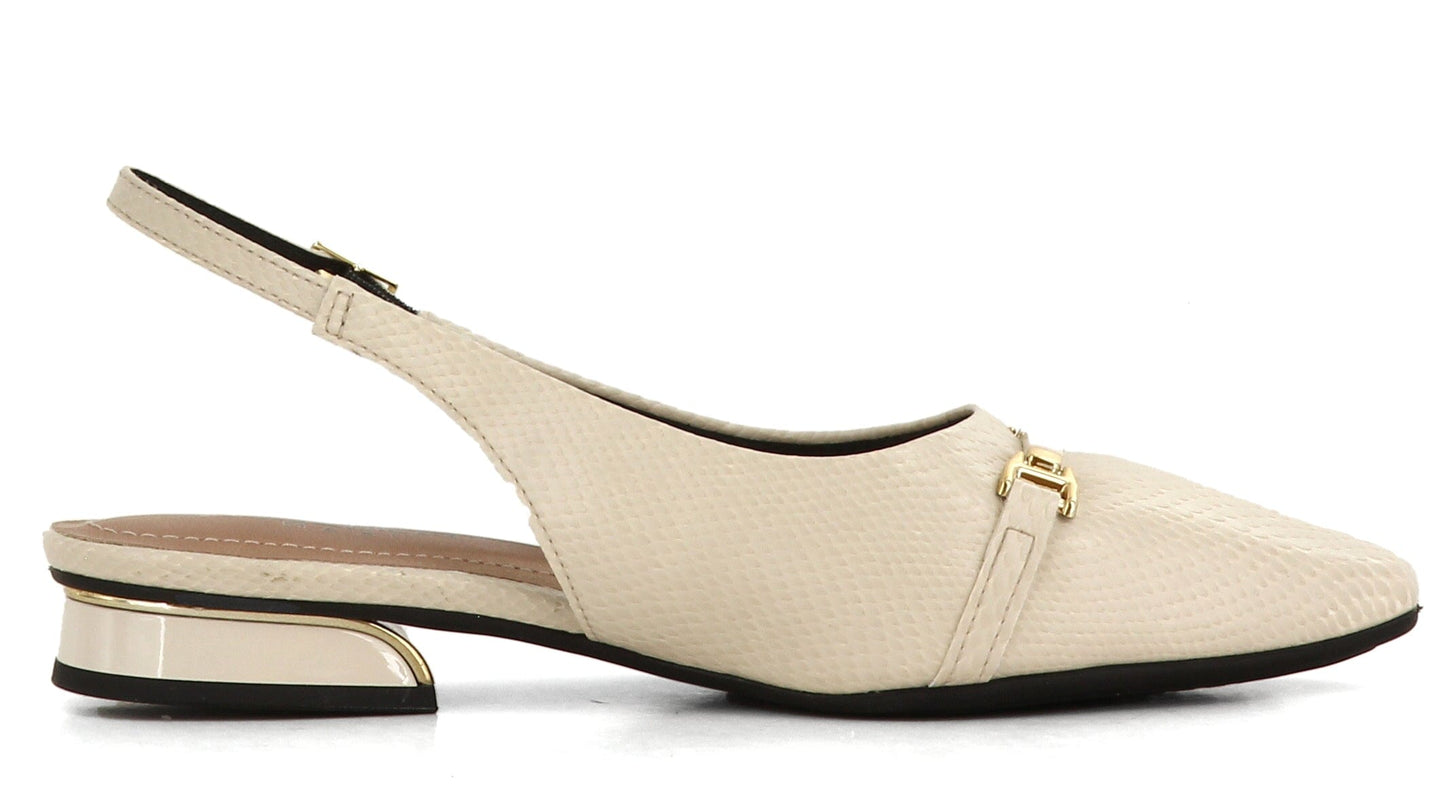 Sapatos Pumps Silvia slingback | Offwhite