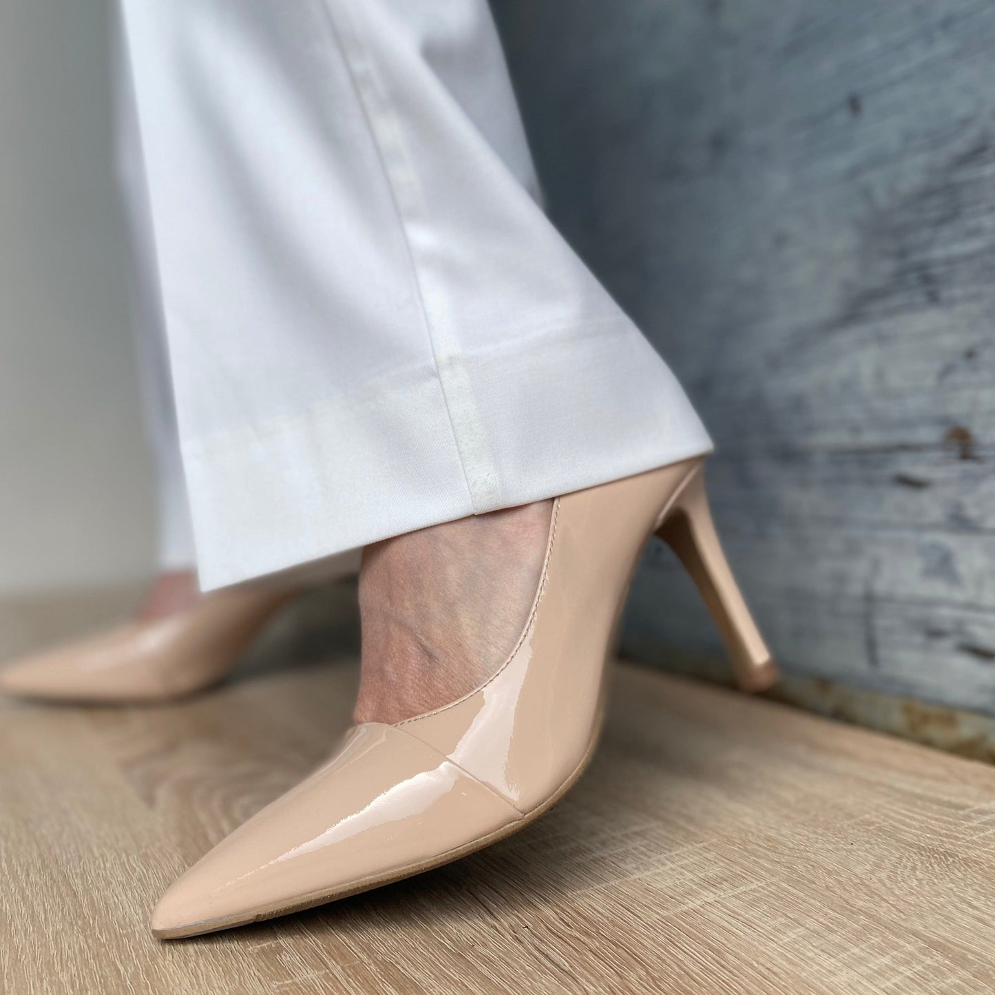 Sapatos Pumps Vilde pumps Beige Lakk