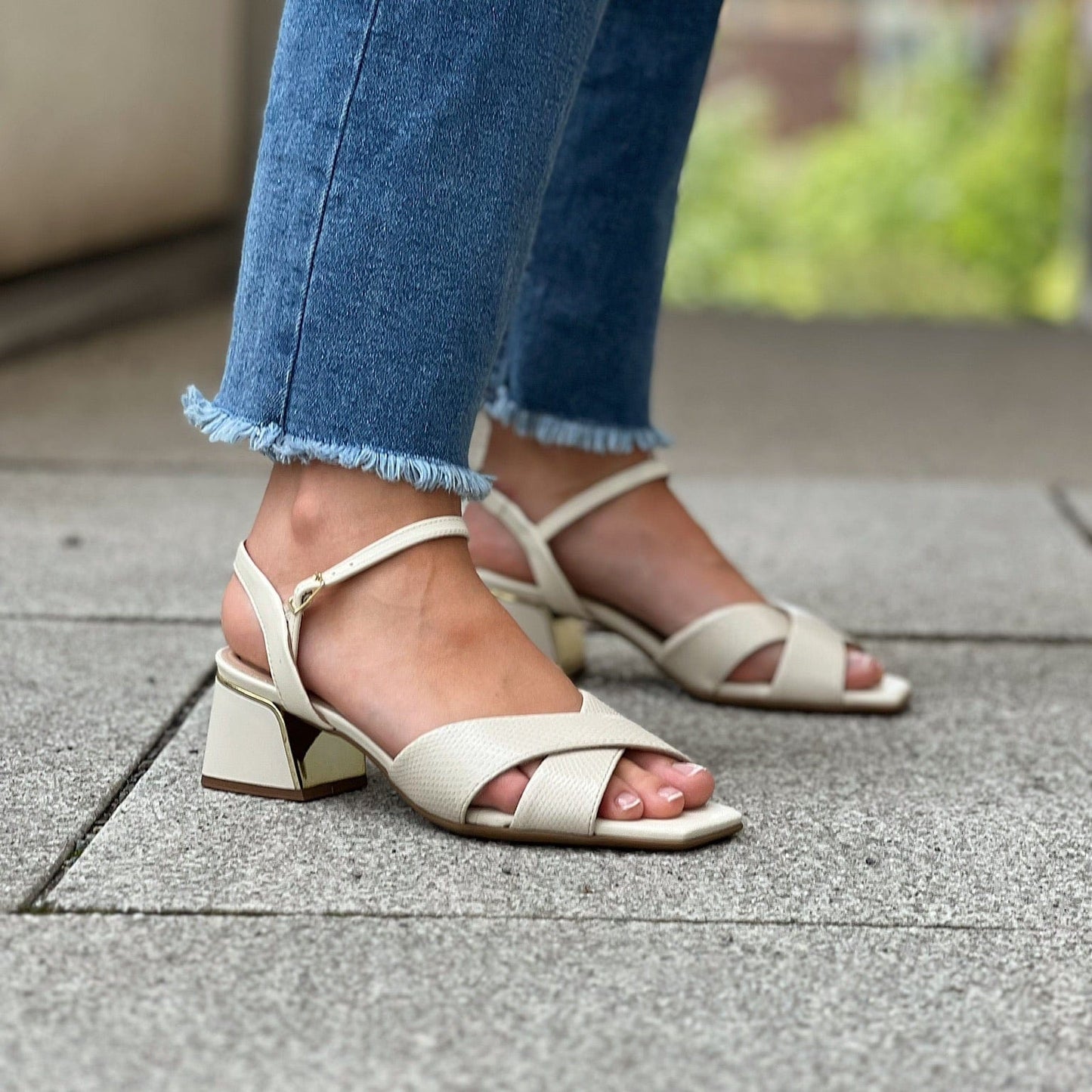 Sapatos Sandaler Rene sandal | Offwhite