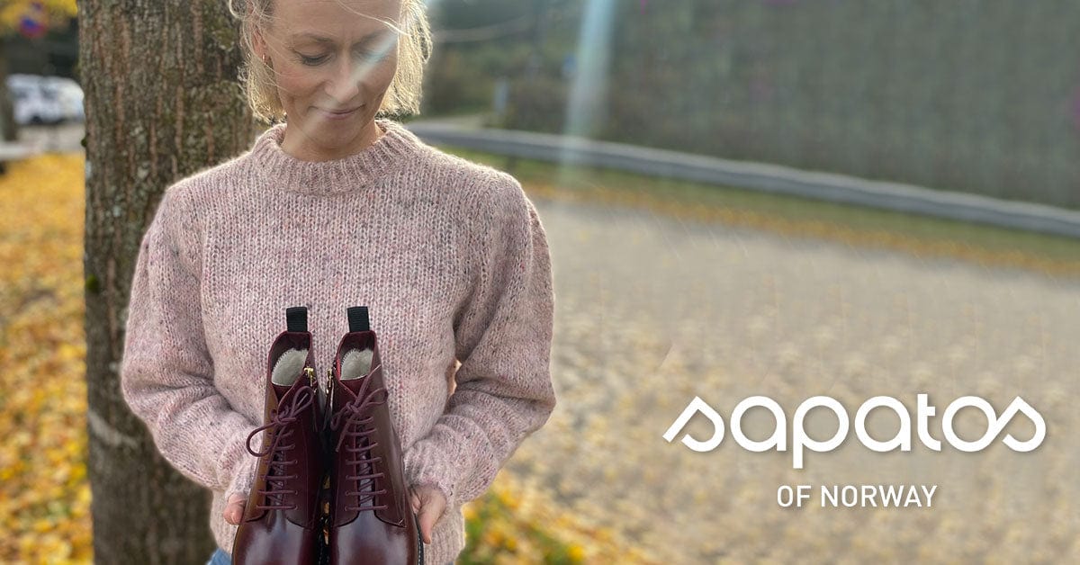 Sapatos | Norsk designede komfortable sko & klær for dame & herre