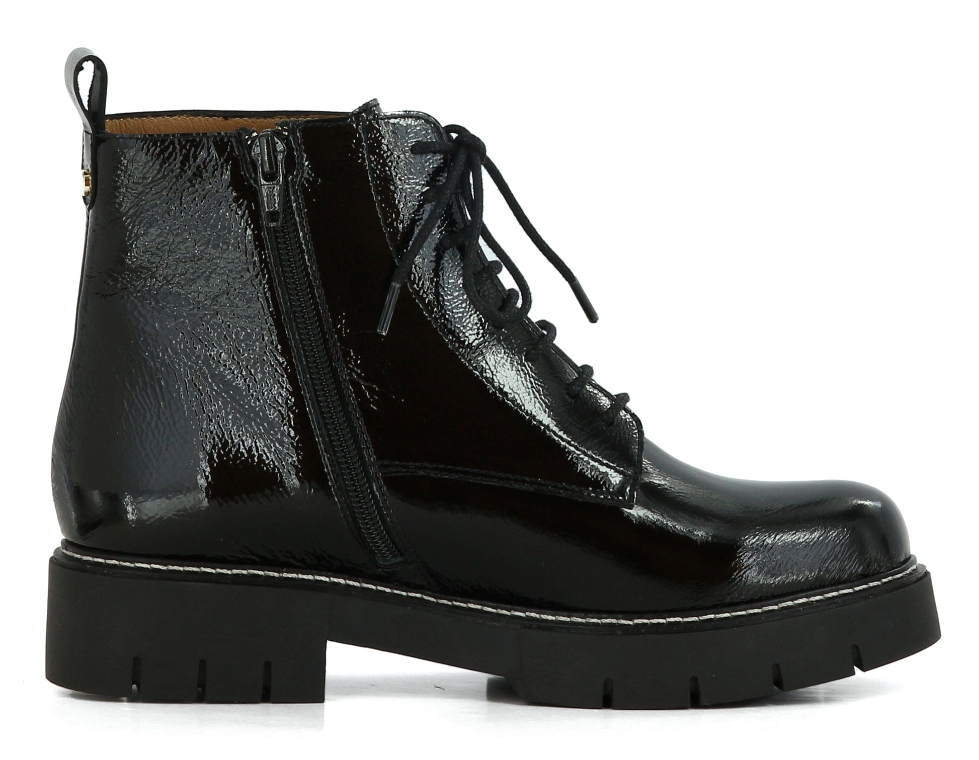 Sapatos Skoletter Debbie skolett | Sort lakk