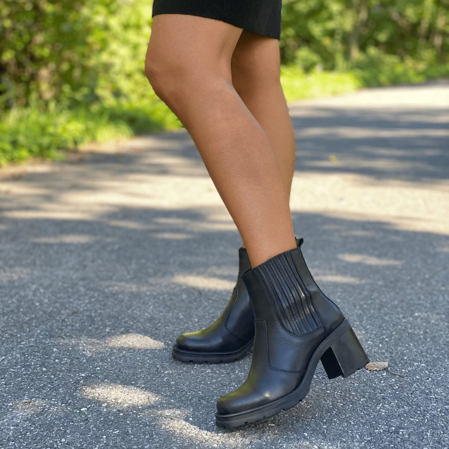 Sapatos Skoletter Iben skolett | Sort