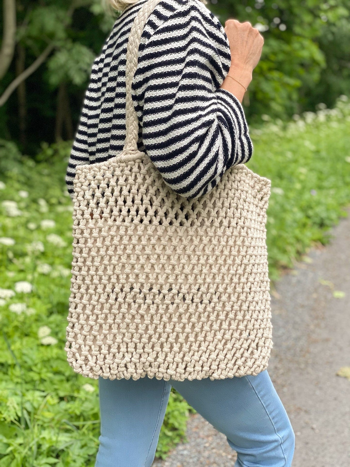 Sapatos Skuldervesker Iris shopper Beige