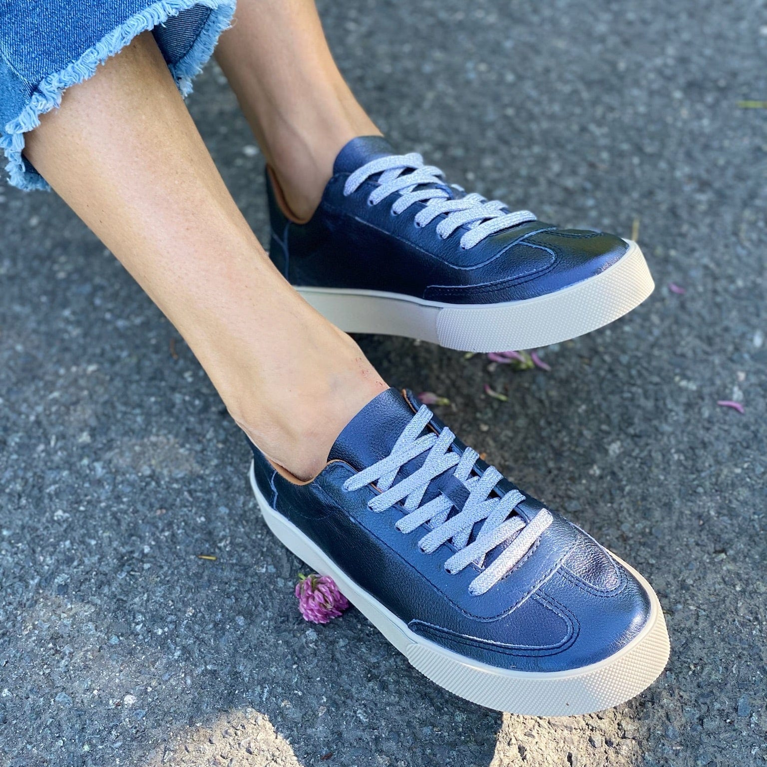 Sapatos Sneakers Flora sneaker | Blå