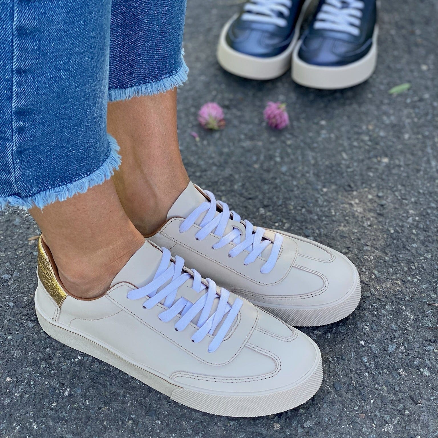 Sapatos Sneakers Flora sneaker | Hvit