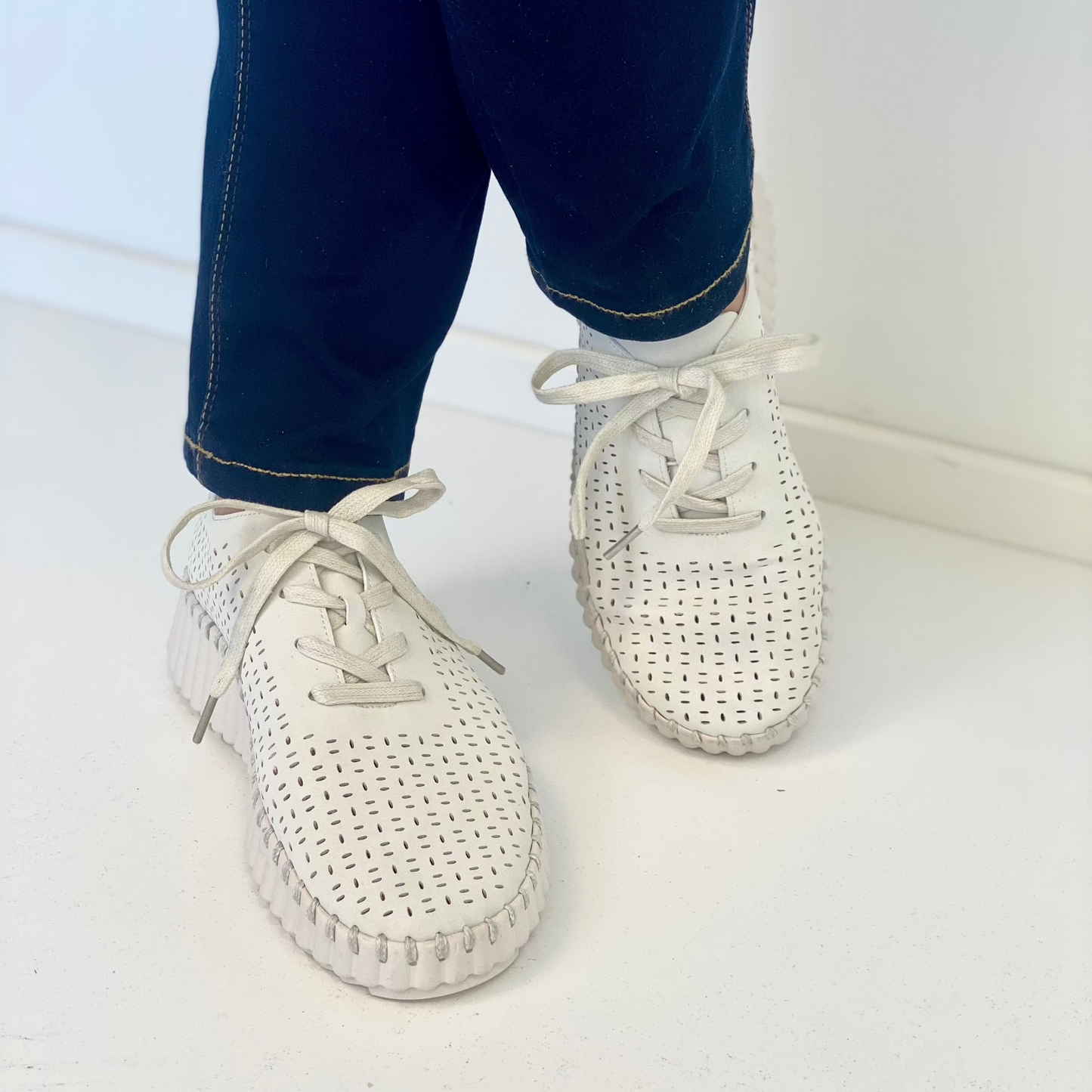 Sapatos Sneakers Tessa sneaker | Hvit