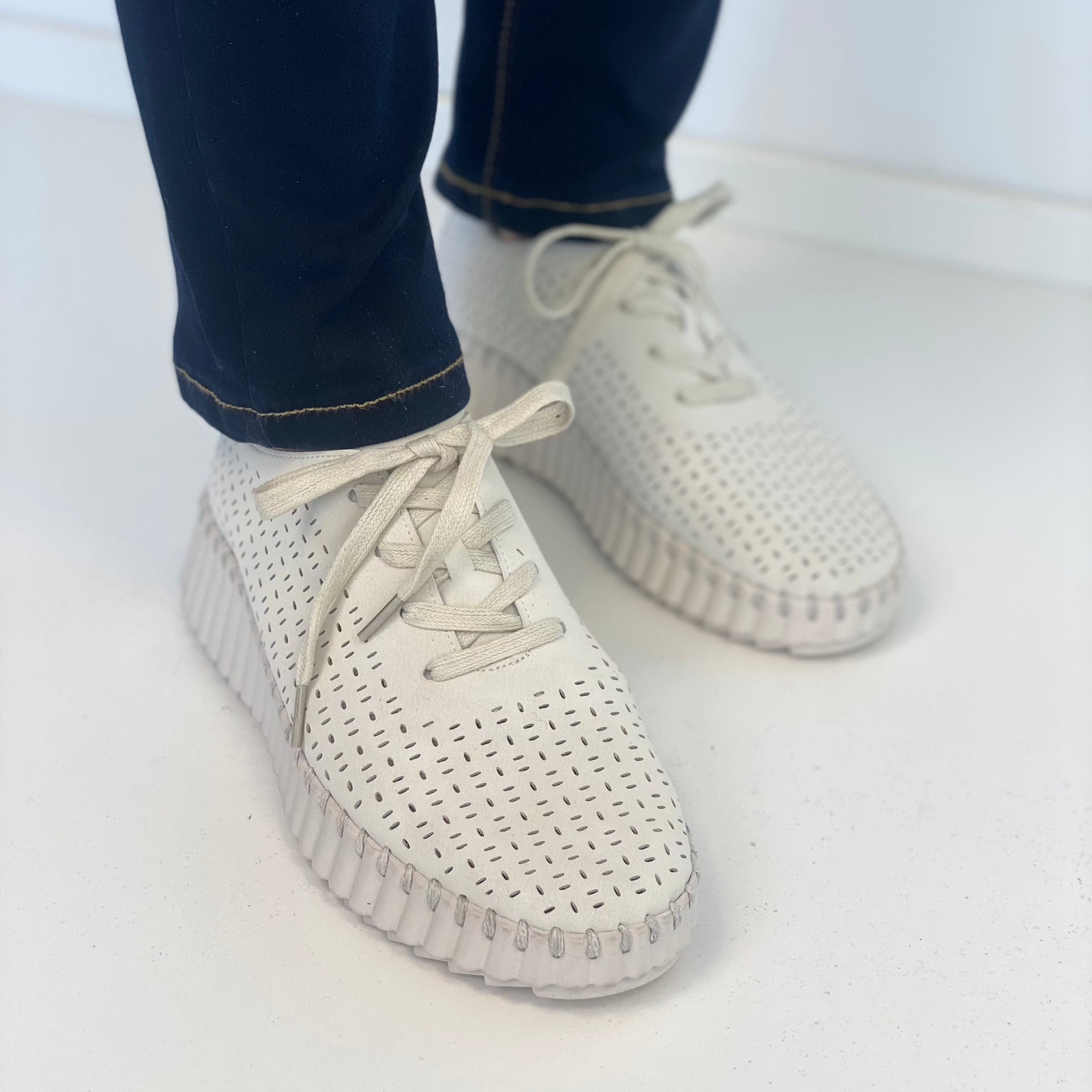 Sapatos Sneakers Tessa sneaker | Hvit