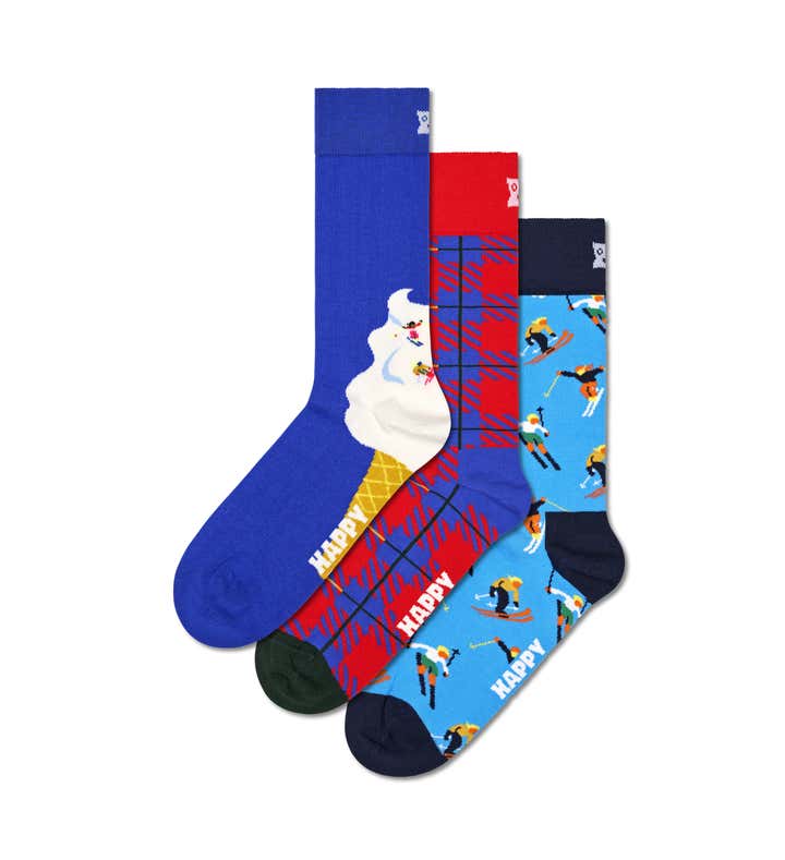 Sapatos Sokker 3-pack Downhill Skiing Socks Gift Set (41-46)