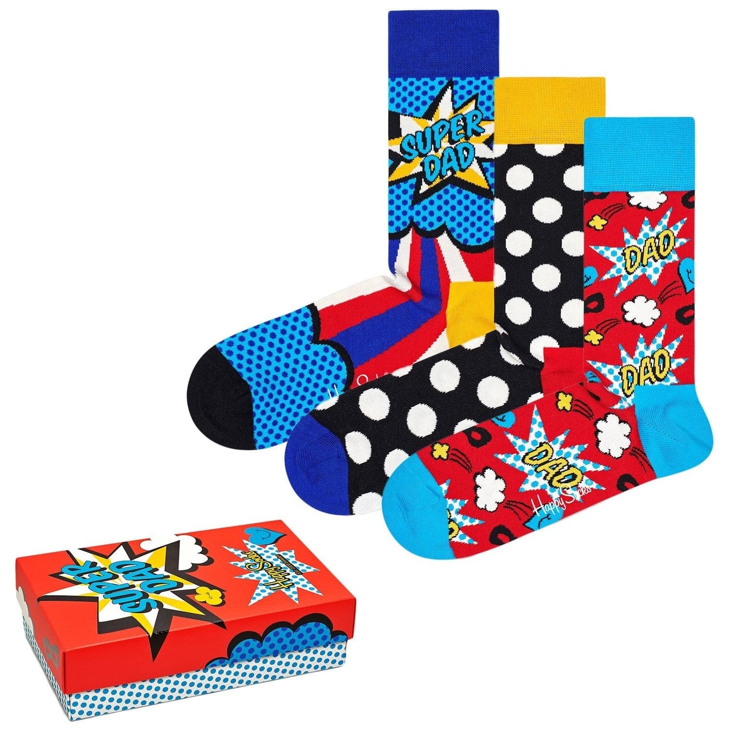 Sapatos Sokker Fathers Day Sock gift set (41-46) Div
