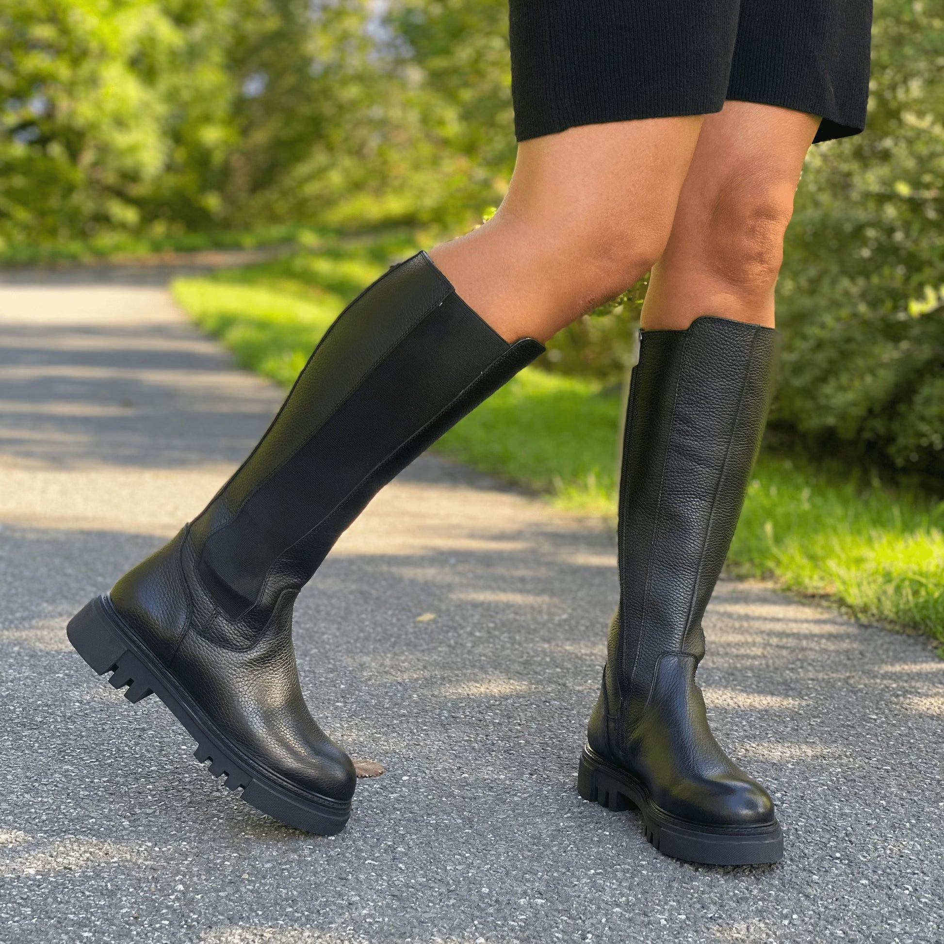 Sapatos Støvletter Lina støvlett | Sort