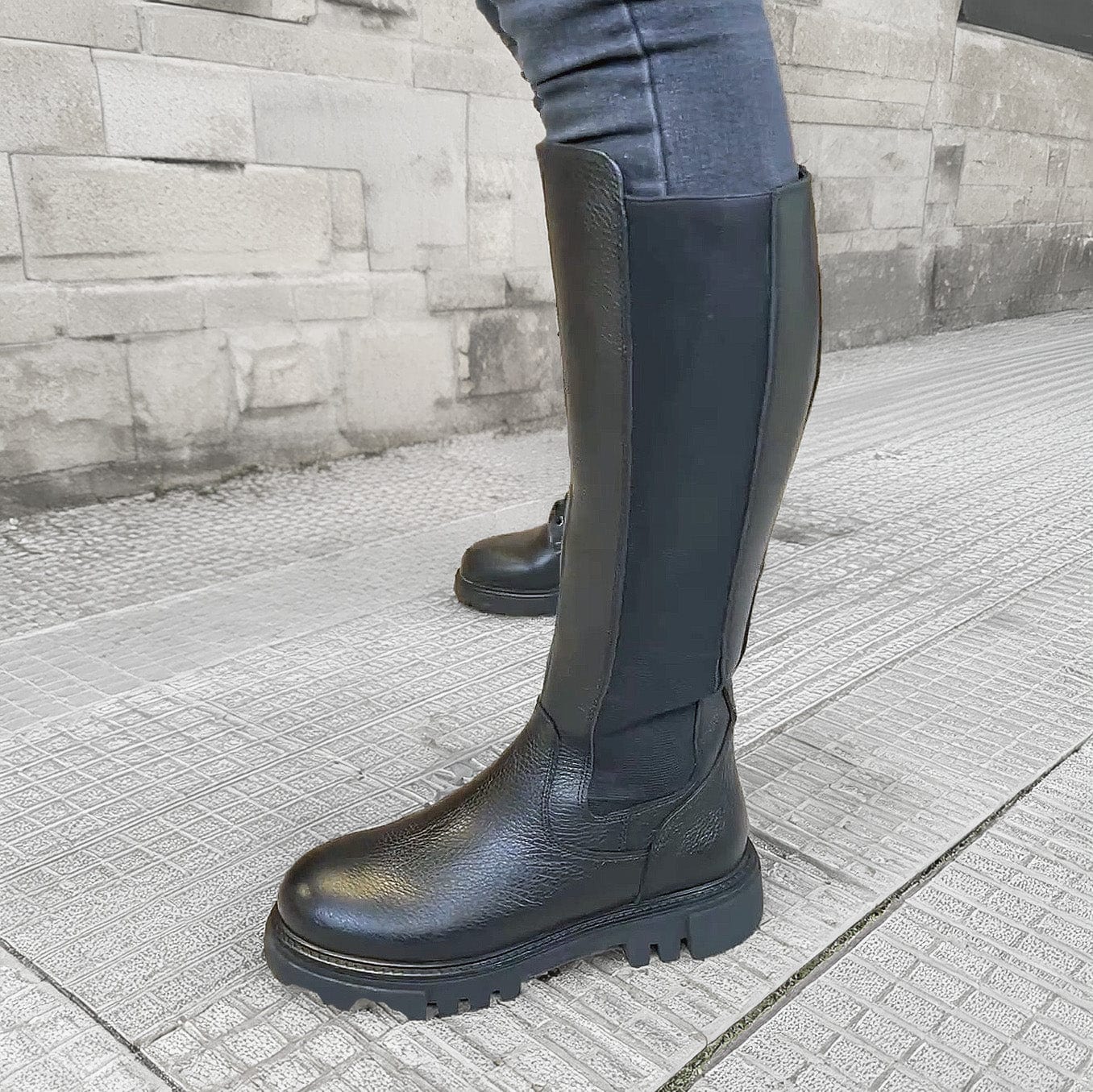 Sapatos Støvletter Maja støvlett | Sort