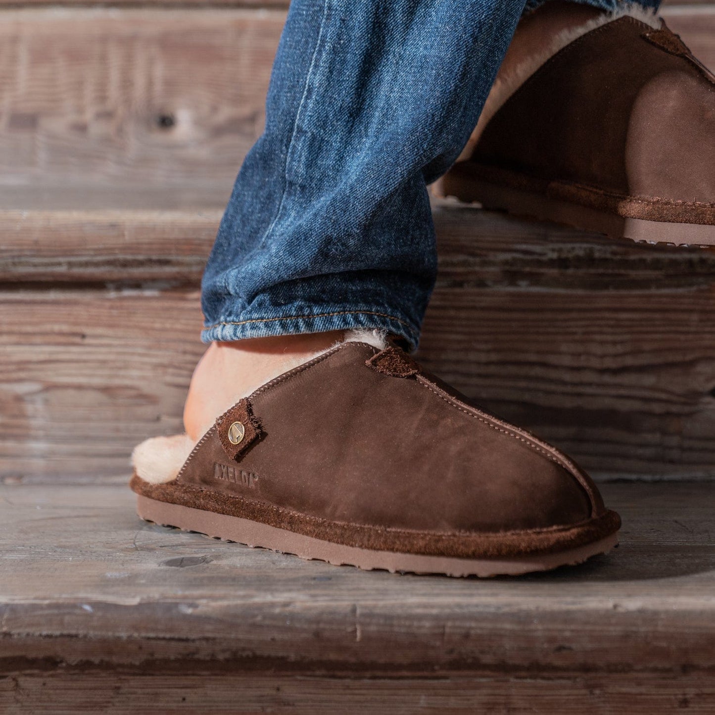 Sapatos Tøfler Åbo tøffel | Brun