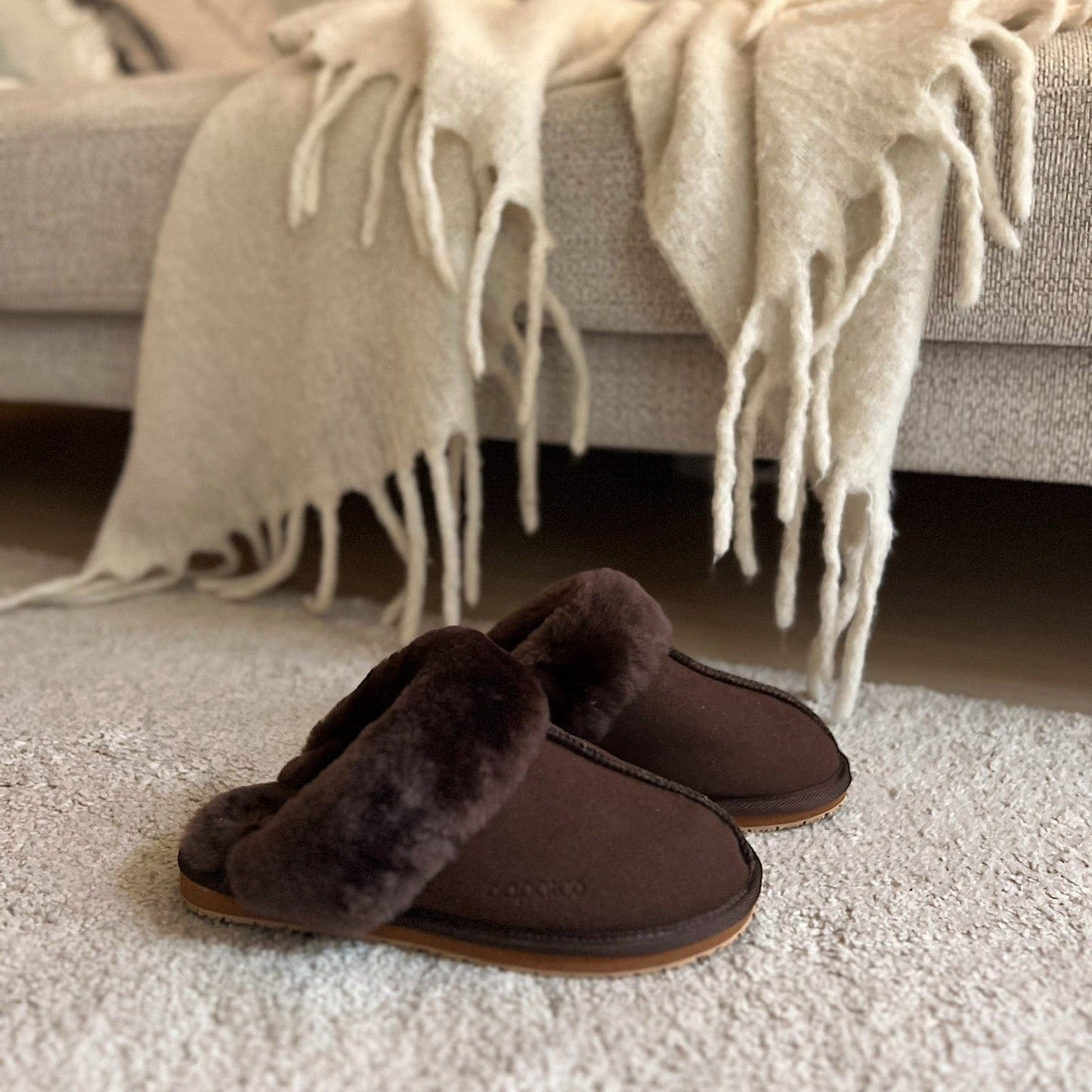 Sapatos Tøfler Røros tøffel | Brun