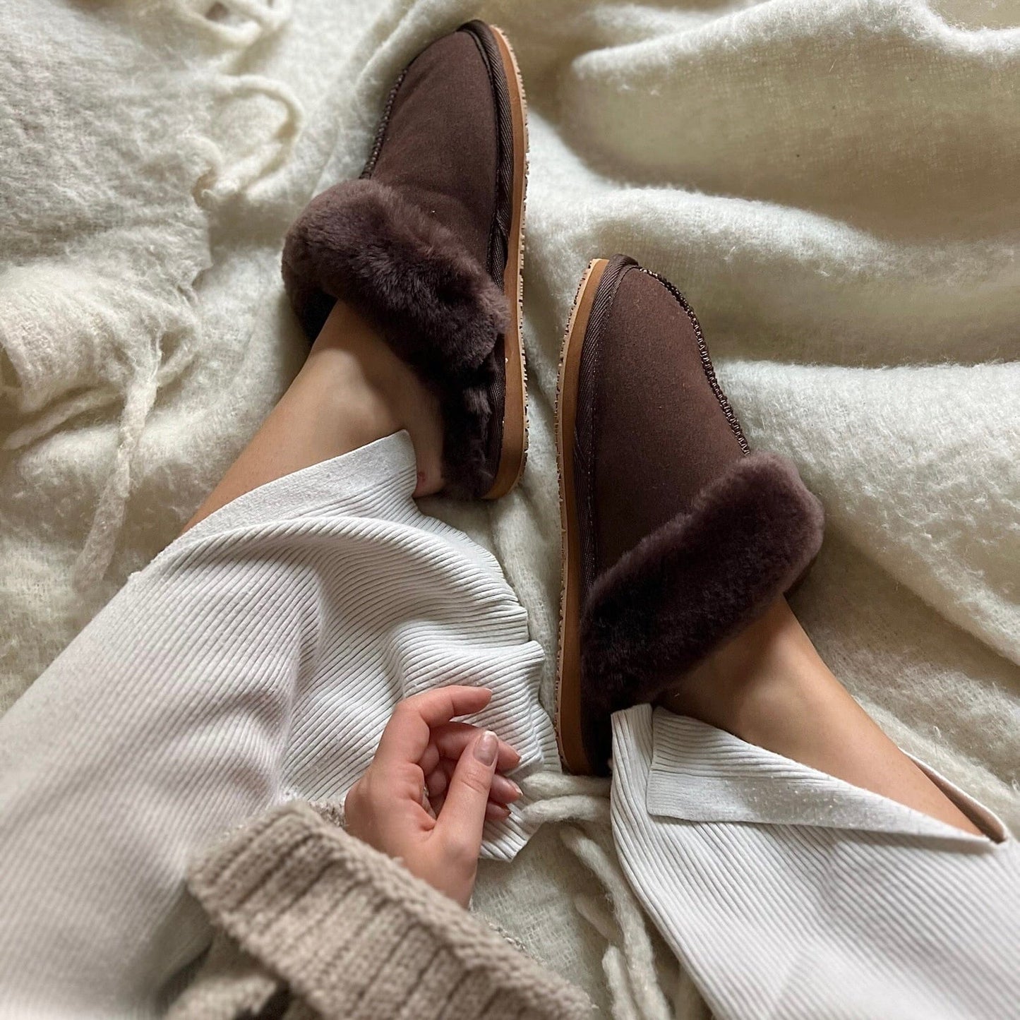 Sapatos Tøfler Røros tøffel | Brun