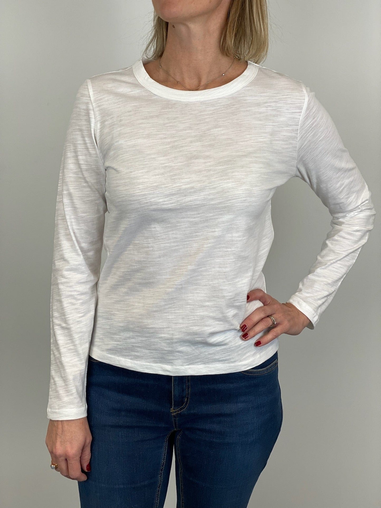 Sapatos Topper Kaya longsleeve | Offwhite