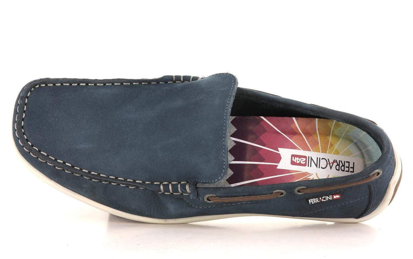 Ferracini Mokkasiner Blue mokkasin Blå Sapatos