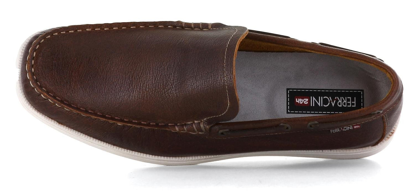 Ferracini Mokkasiner Euro mokkasin Cognac Sapatos