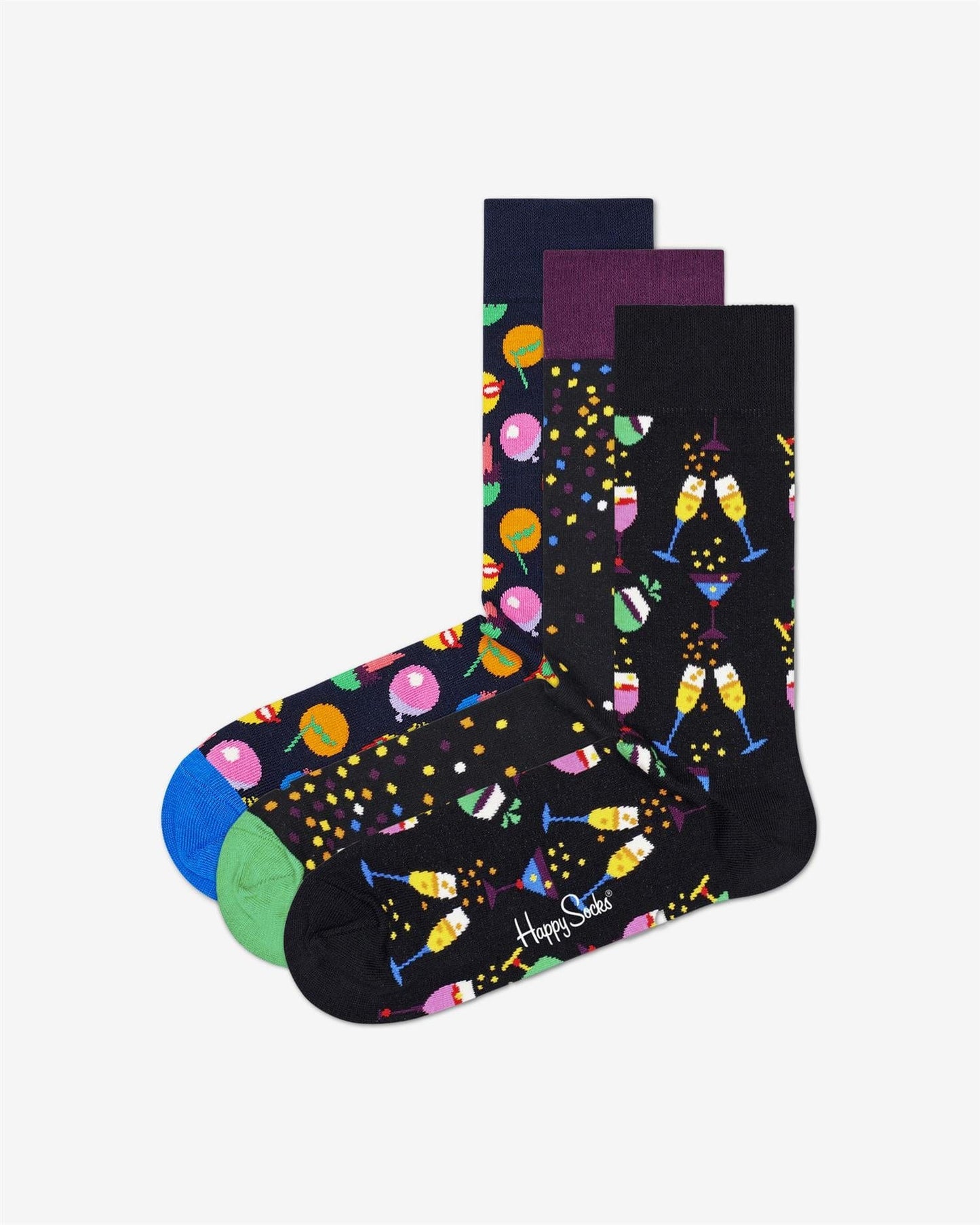 Happy Socks Sokker Celebration gift box (36-40) Div Sapatos