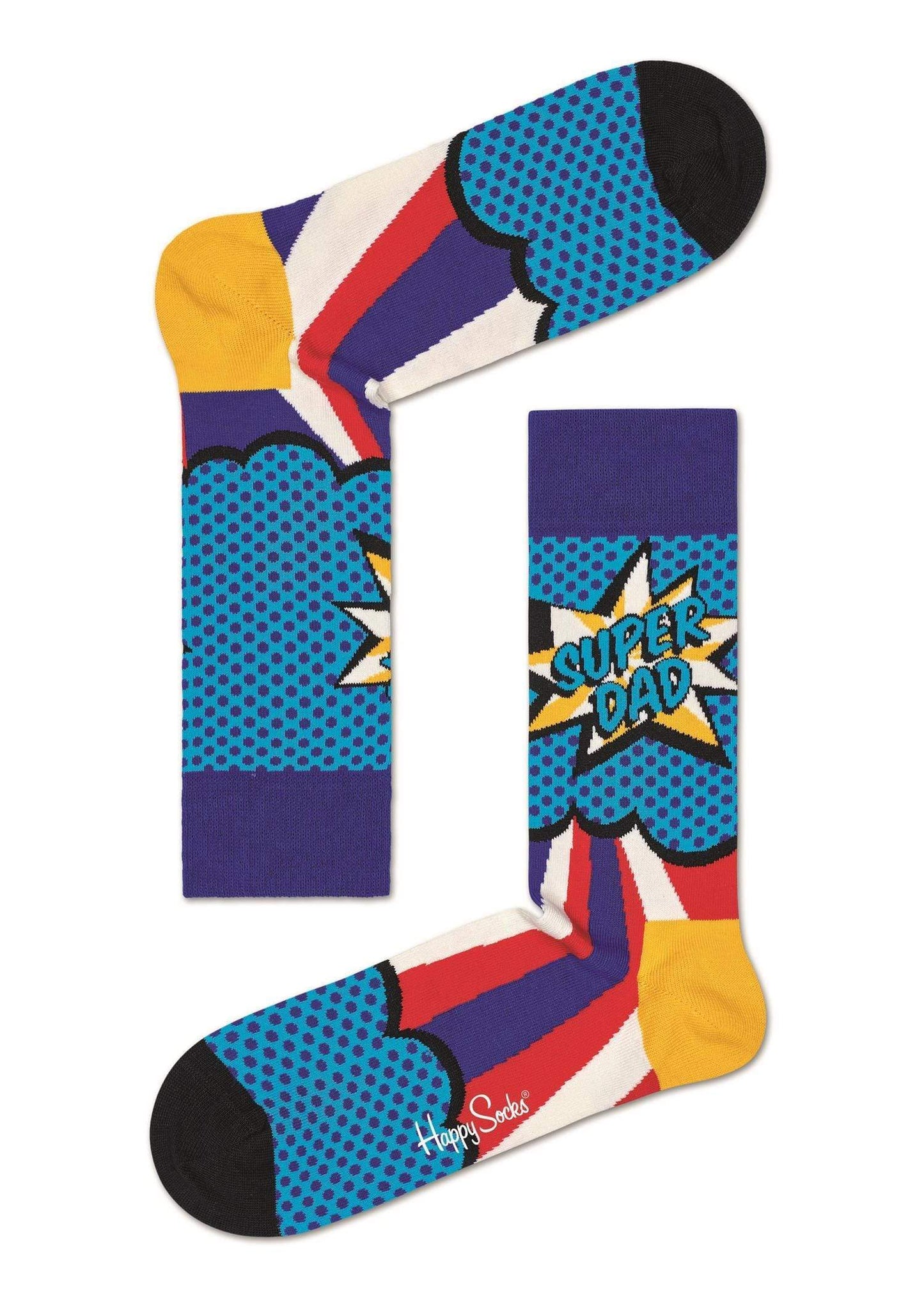 Happy Socks Sokker Fathers Day Sock gift set (41-46) Div Sapatos