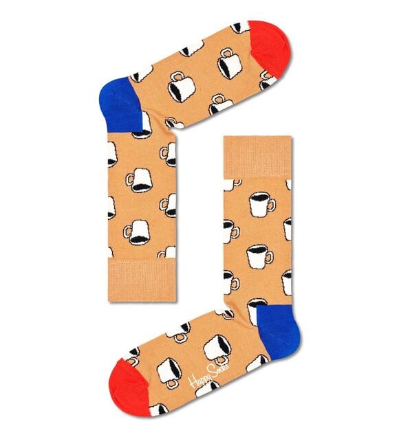 Happy Socks Sokker My Cup Of Tea Sock (41-46) Beige Sapatos