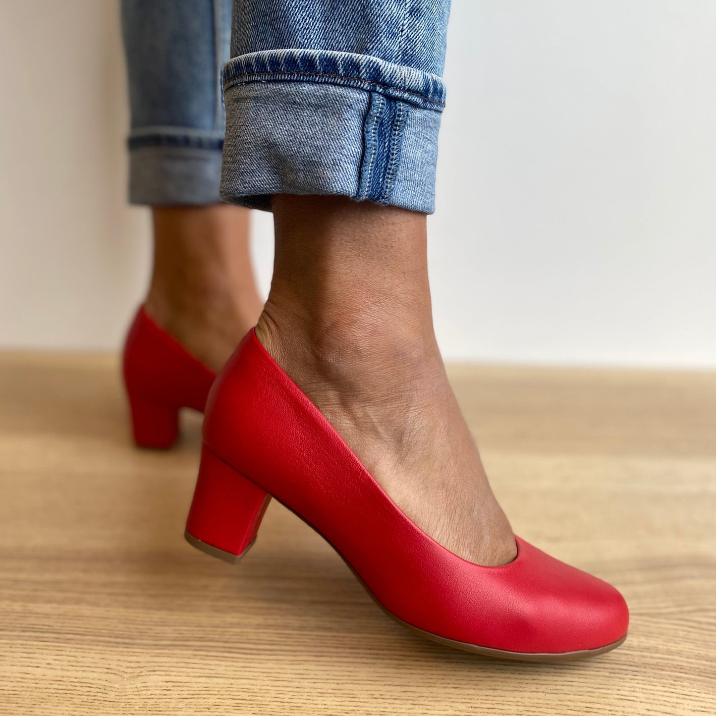 Piccadilly Pumps Klassisk pumps Rød Sapatos