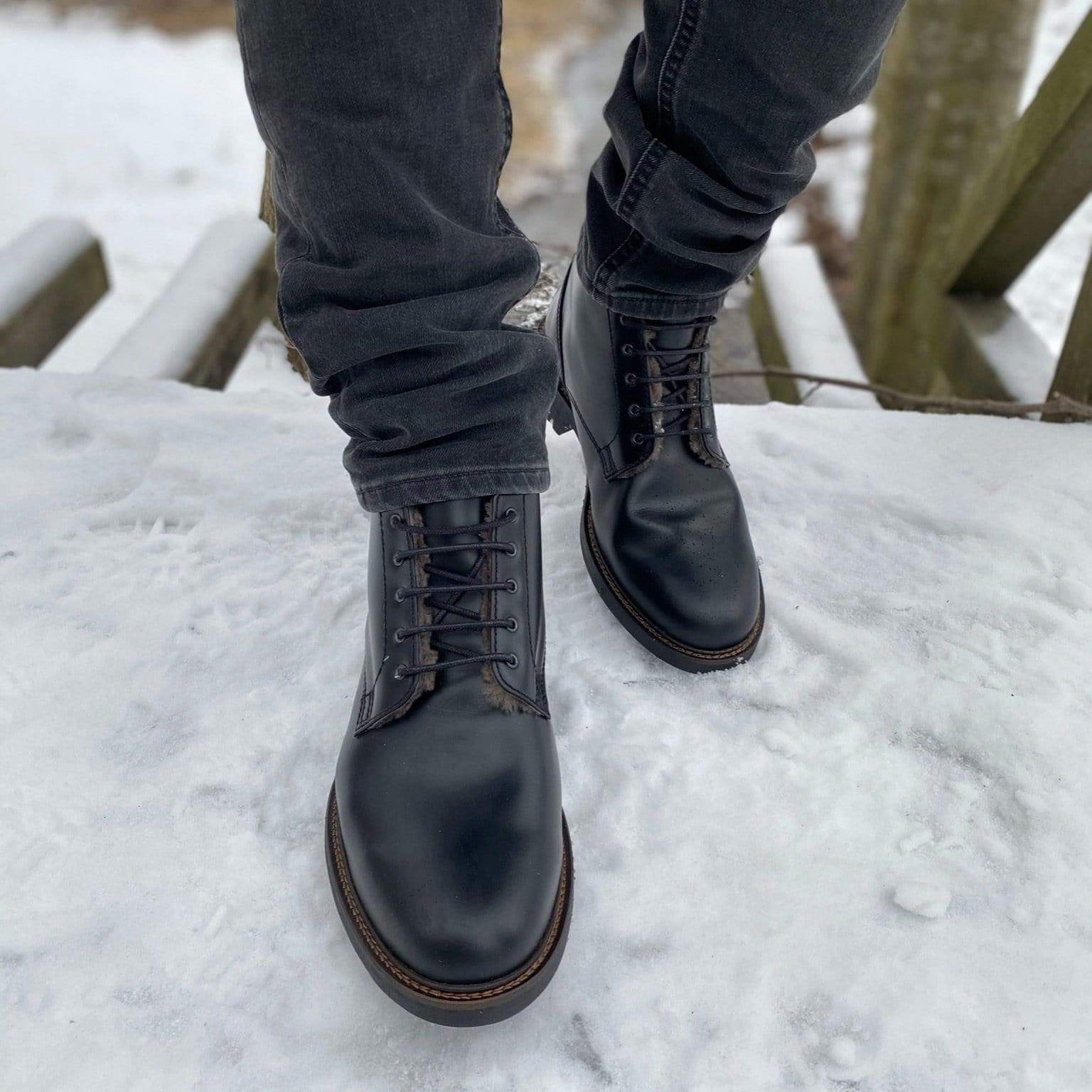 Sapatos Boots Henrik2 Sort Sapatos