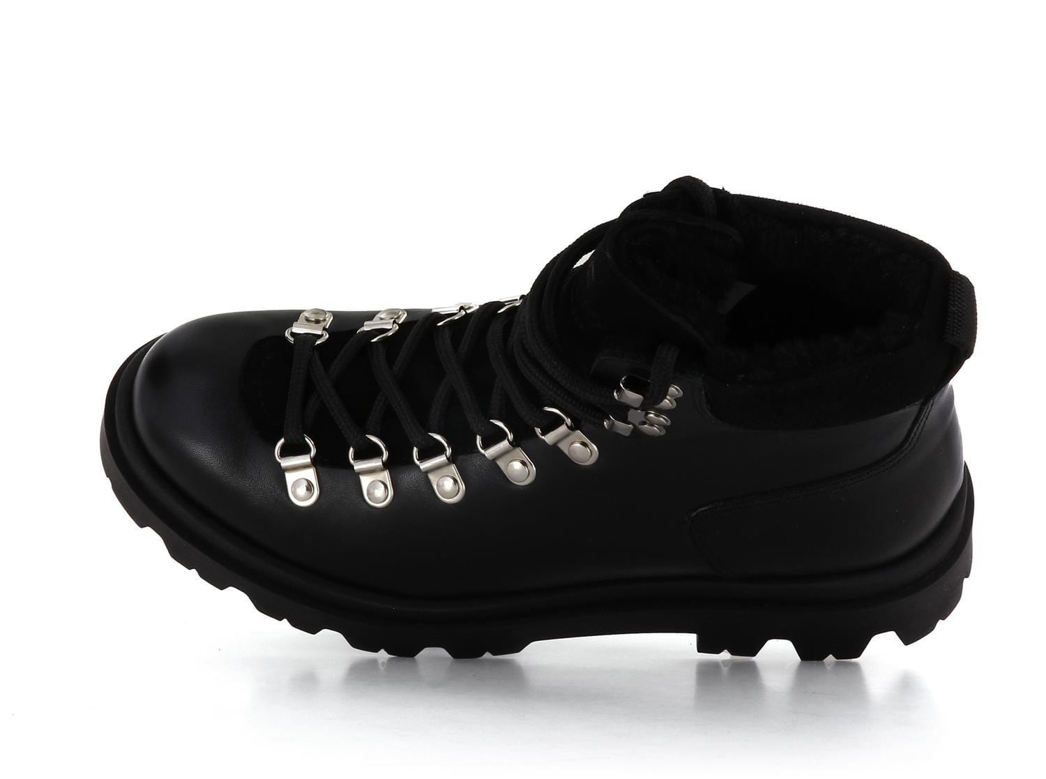 Sapatos Boots Indy boots med fór Sort Sapatos