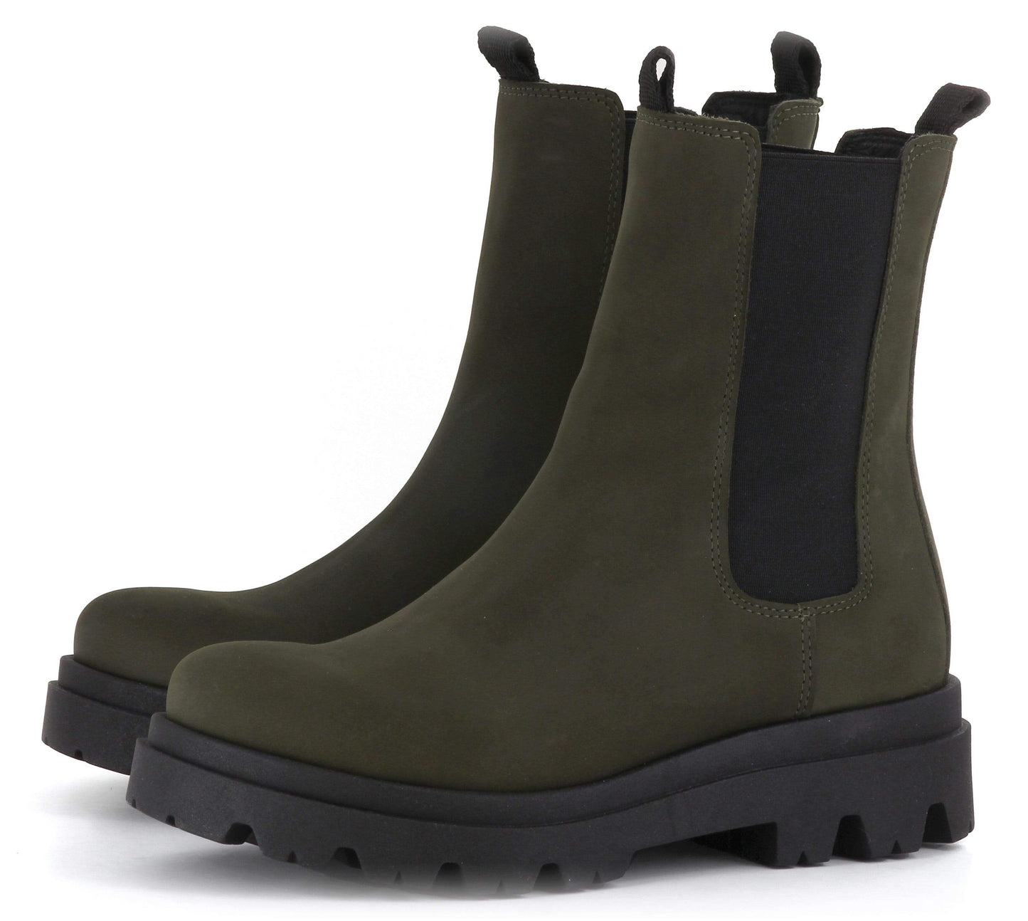 Sapatos Boots Indy Chelsea Grønn Sapatos
