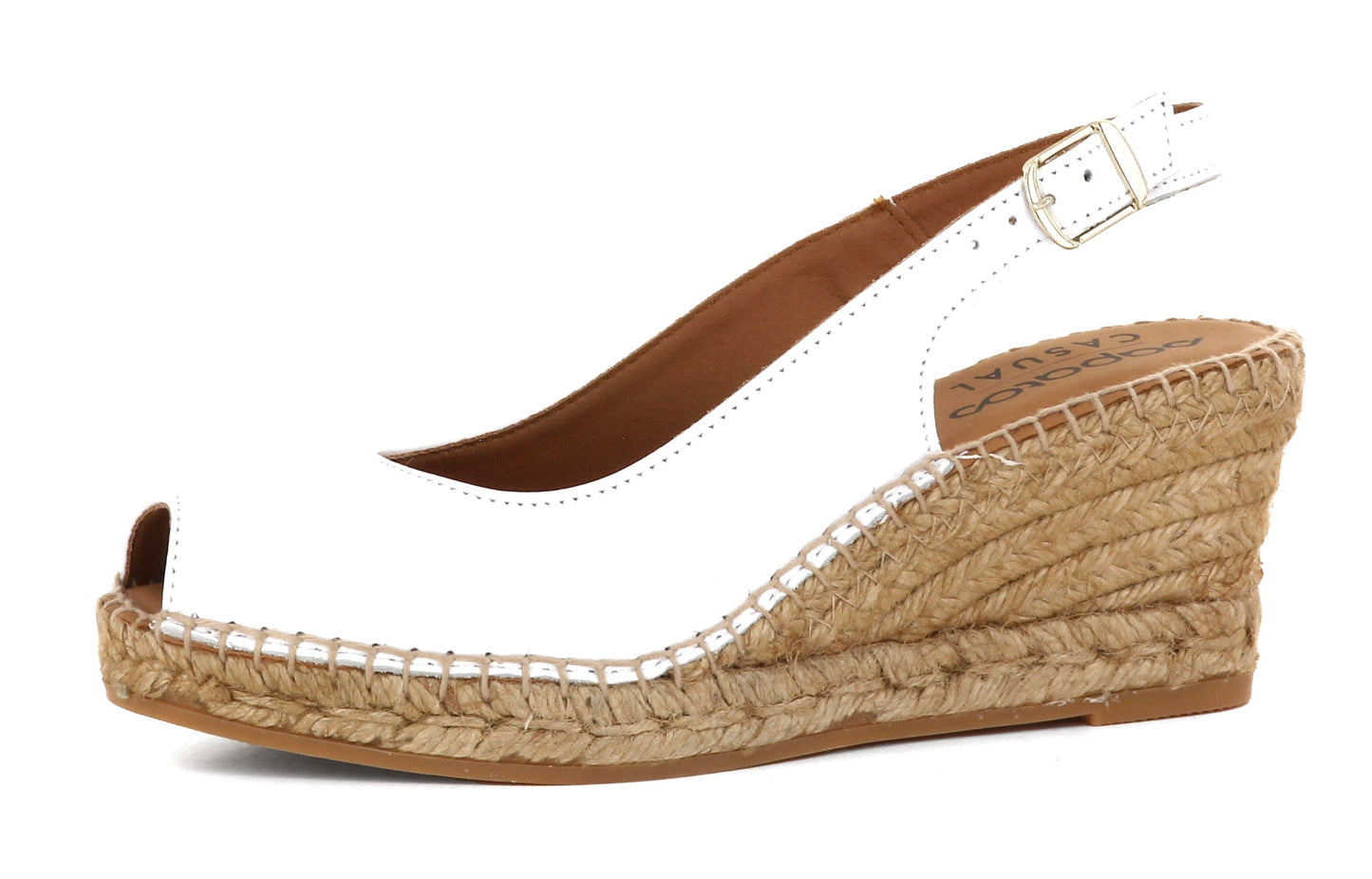 Sapatos Casual Espadrillos Claudia espadrillos Hvit Sapatos