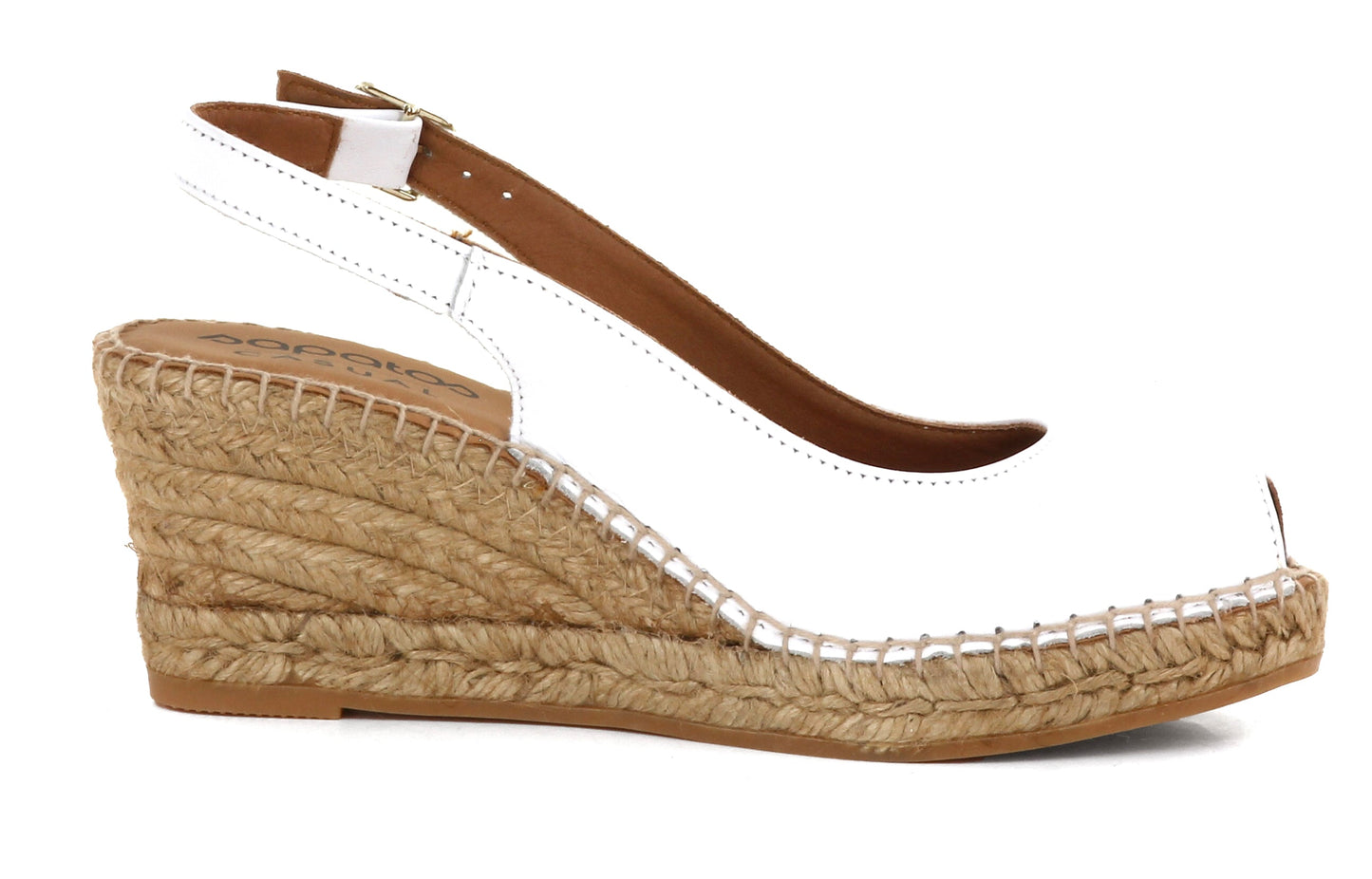 Sapatos Casual Espadrillos Claudia espadrillos Hvit Sapatos