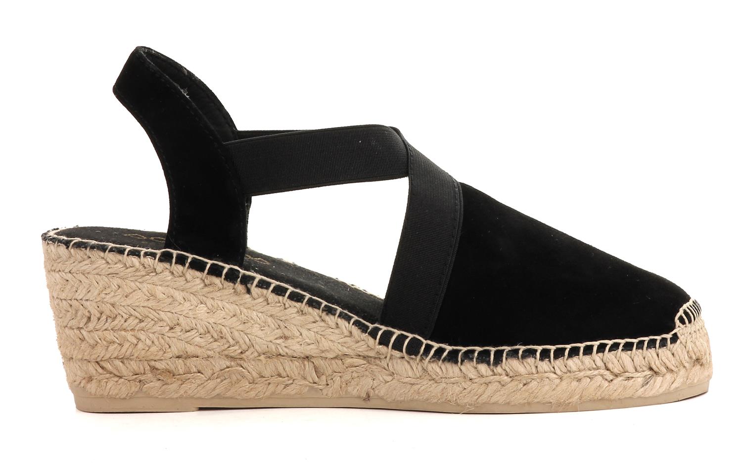 Sapatos Casual Espadrillos Gaia espadrillos Sort Sapatos