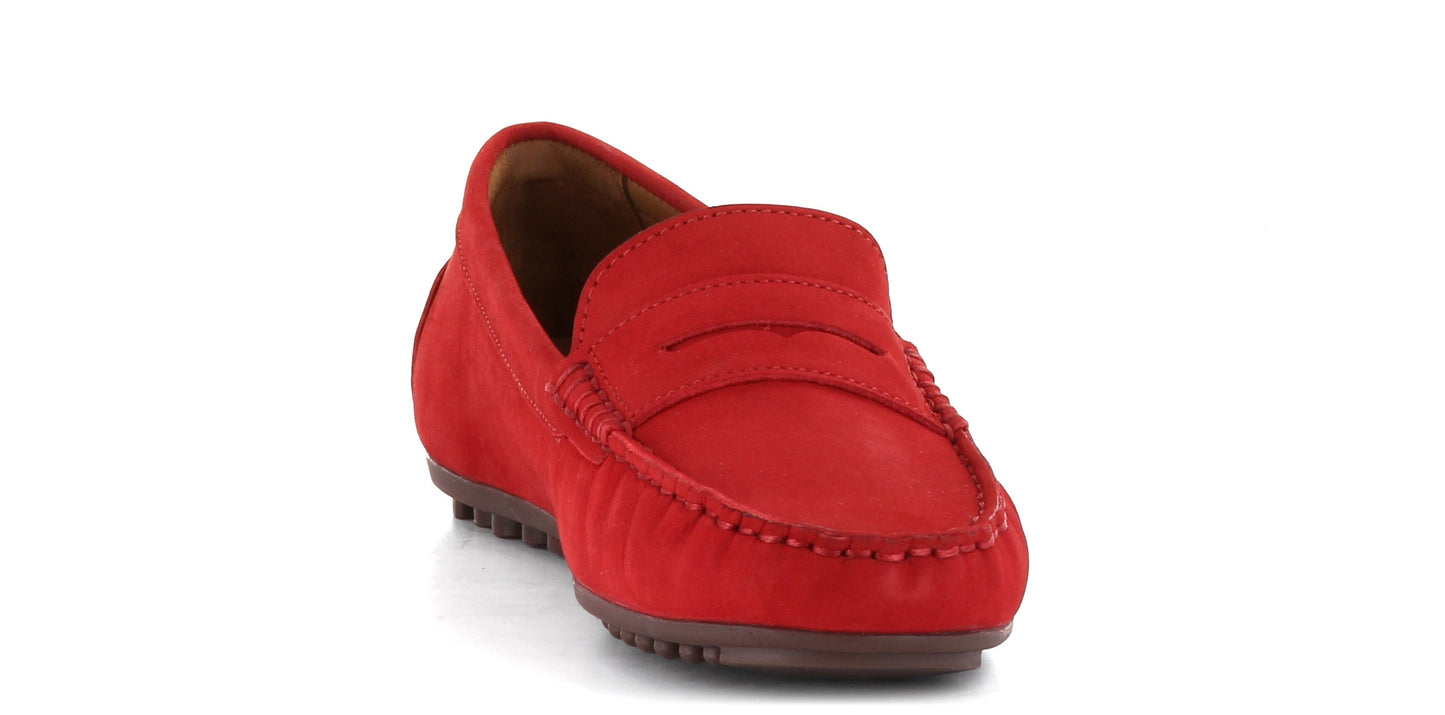 Sapatos Casual Mokkasiner Ally mokkasin Rød Sapatos