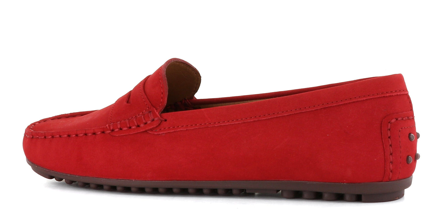 Sapatos Casual Mokkasiner Ally mokkasin Rød Sapatos