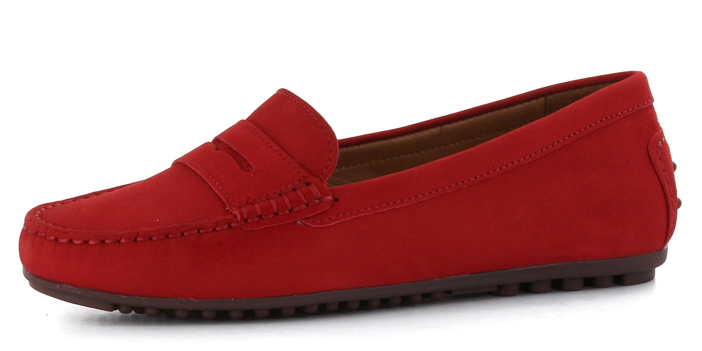 Sapatos Casual Mokkasiner Ally mokkasin Rød Sapatos