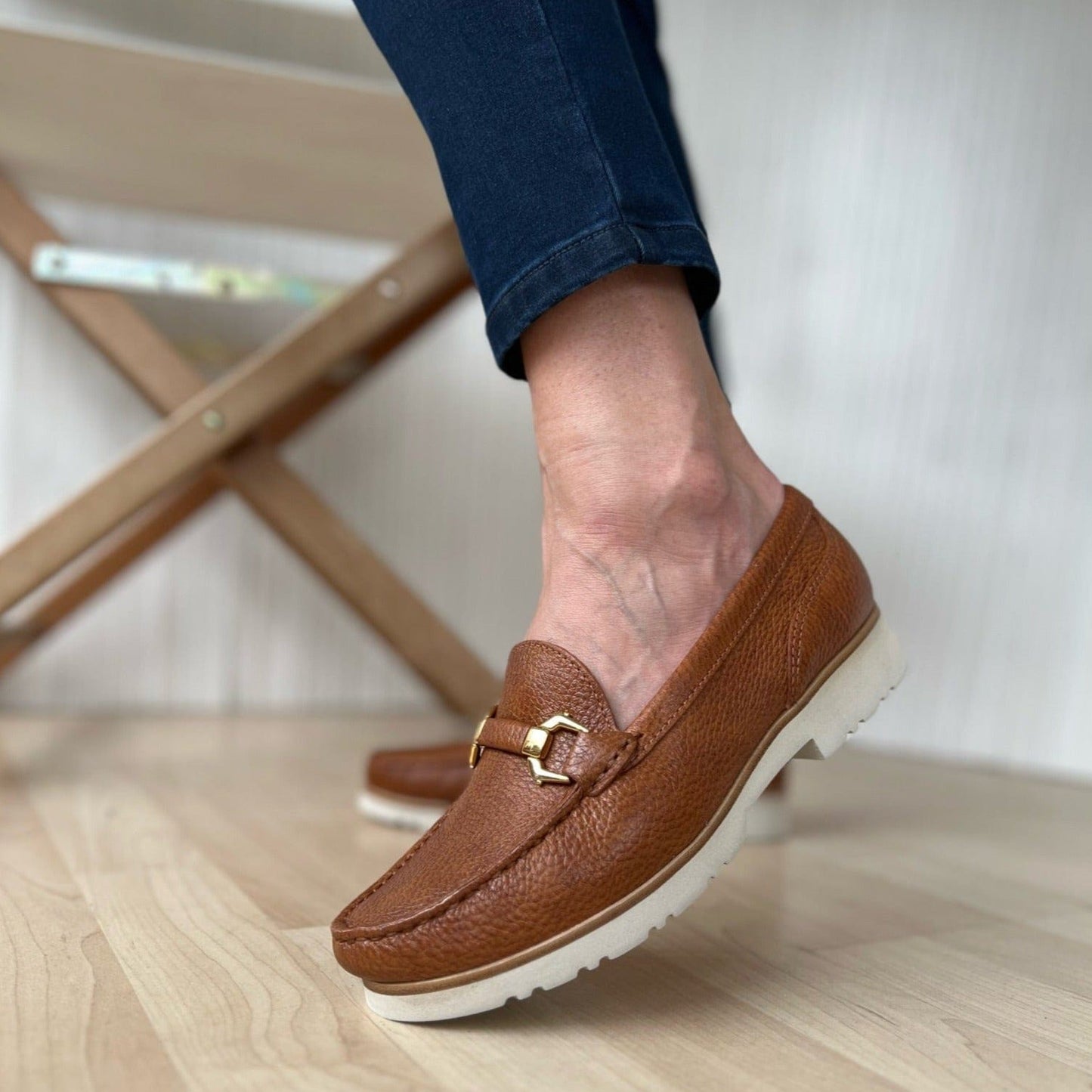 Sapatos Casual Mokkasiner Cayenne mokkasin Cognac Sapatos