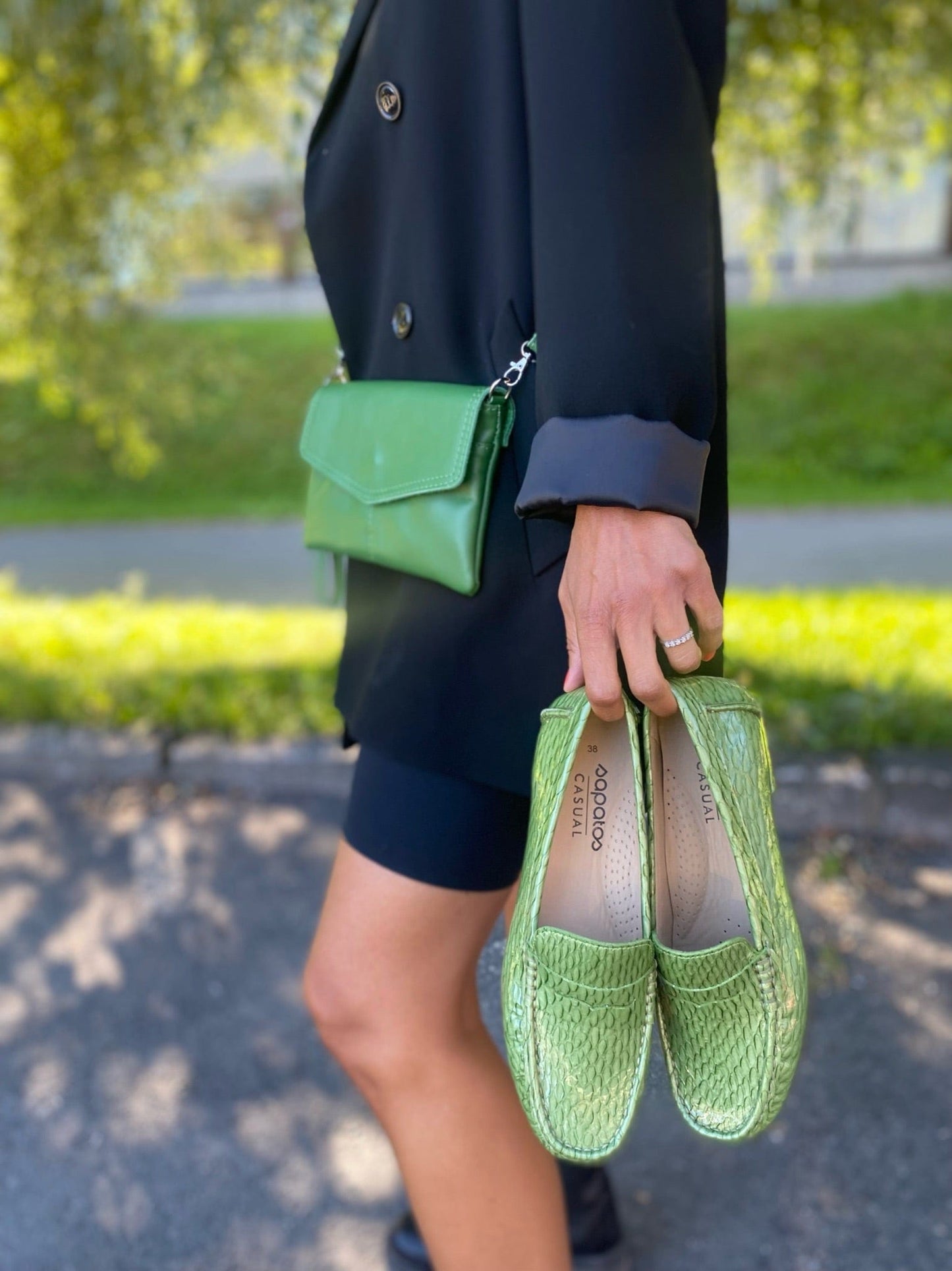 Sapatos Casual Mokkasiner Tropez mokkasin Grønn Sapatos
