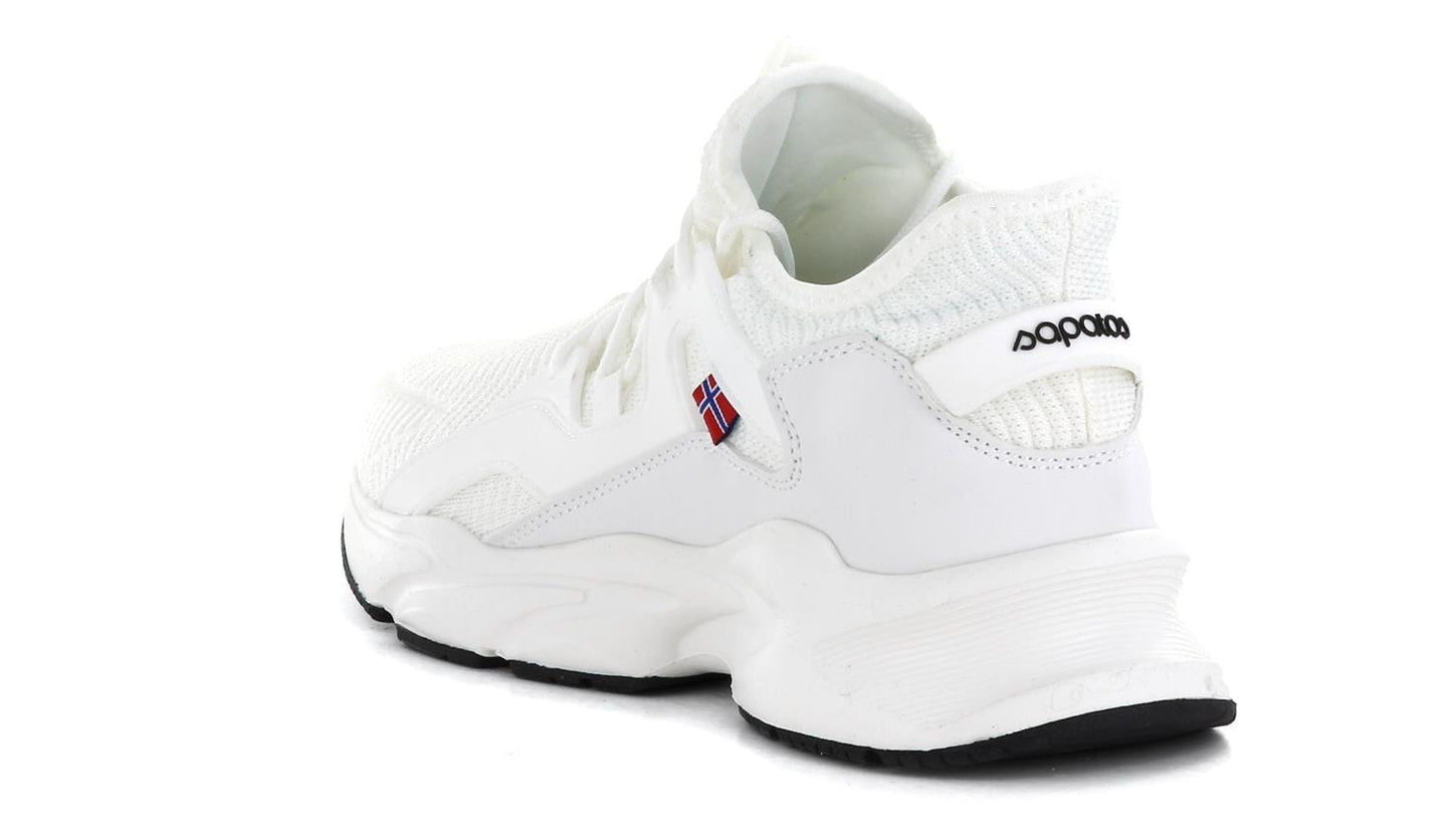Sapatos Casual Sneakers BERGEN sneaker Hvit Sapatos