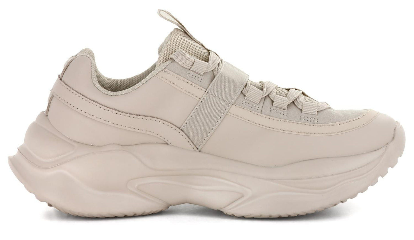 Sapatos Casual Sneakers Eywah sneaker Beige Sapatos