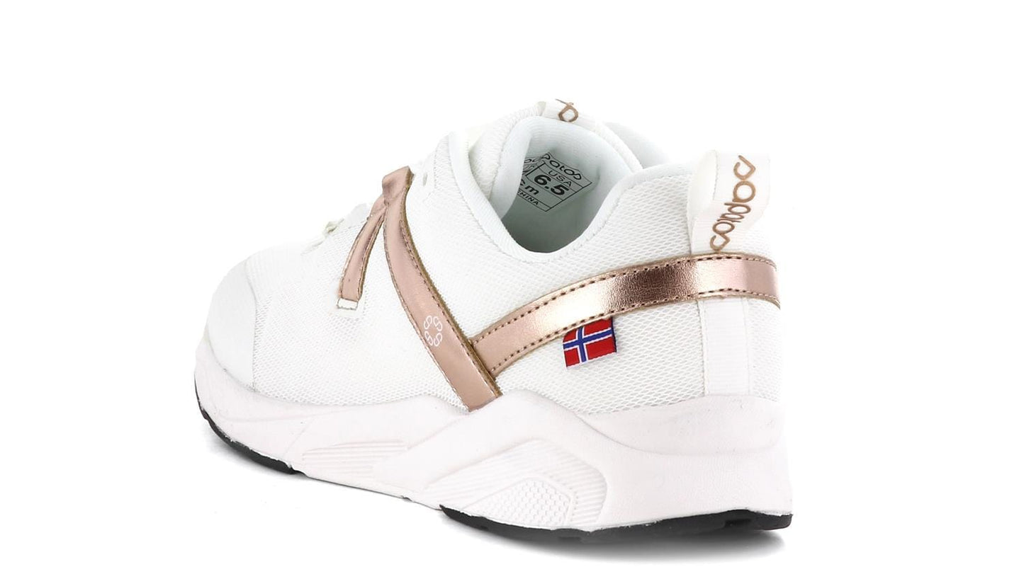 Sapatos Casual Sneakers OSLO 2 sneaker Hvit Sapatos