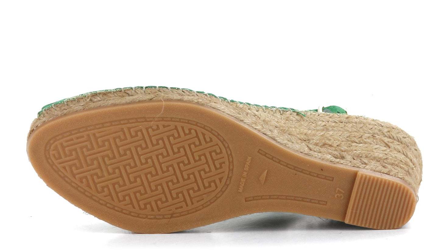 Sapatos Espadrillos Claudia espadrillos Grønn